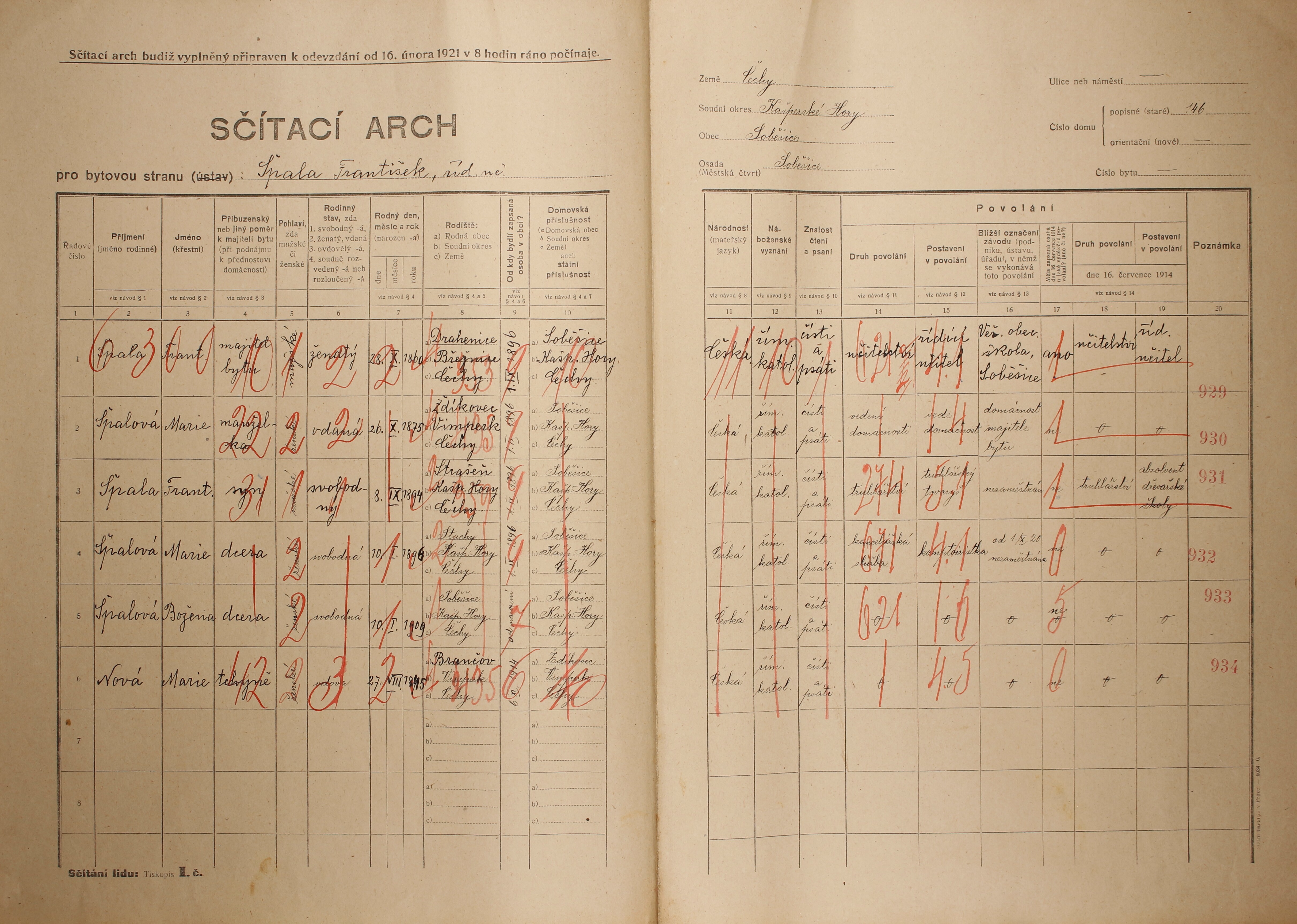 2. soap-kt_01159_census-1921-sobesice-cp146_0020