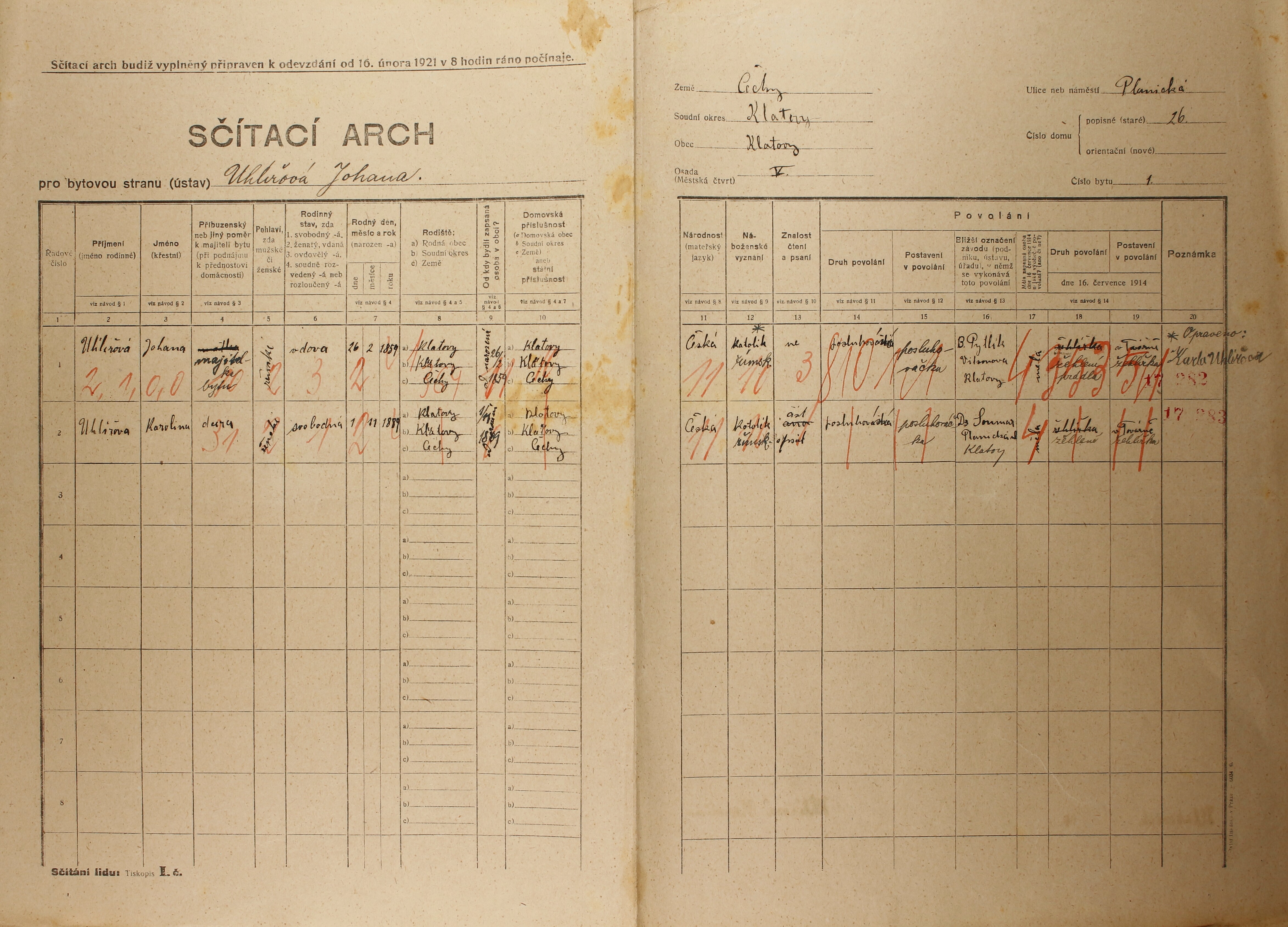 2. soap-kt_01159_census-1921-klatovy-koralkov-cp026_0020