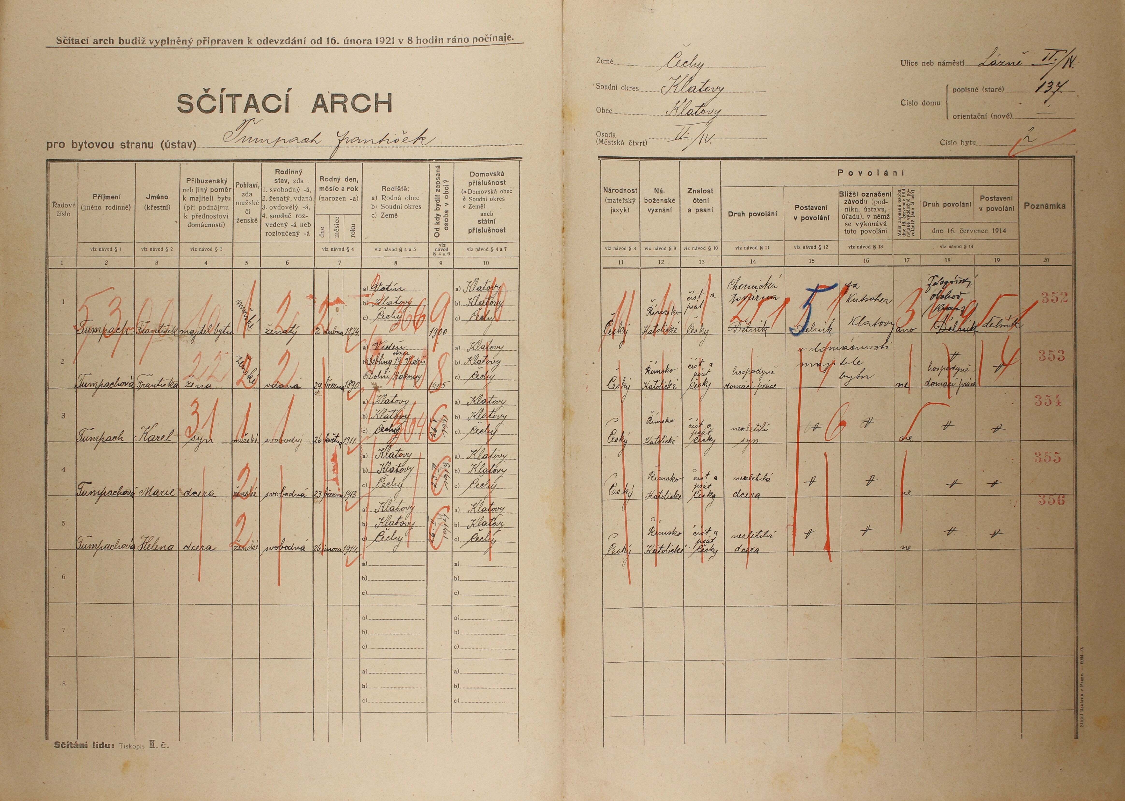 4. soap-kt_01159_census-1921-klatovy-prazske-predmesti-cp137_0040