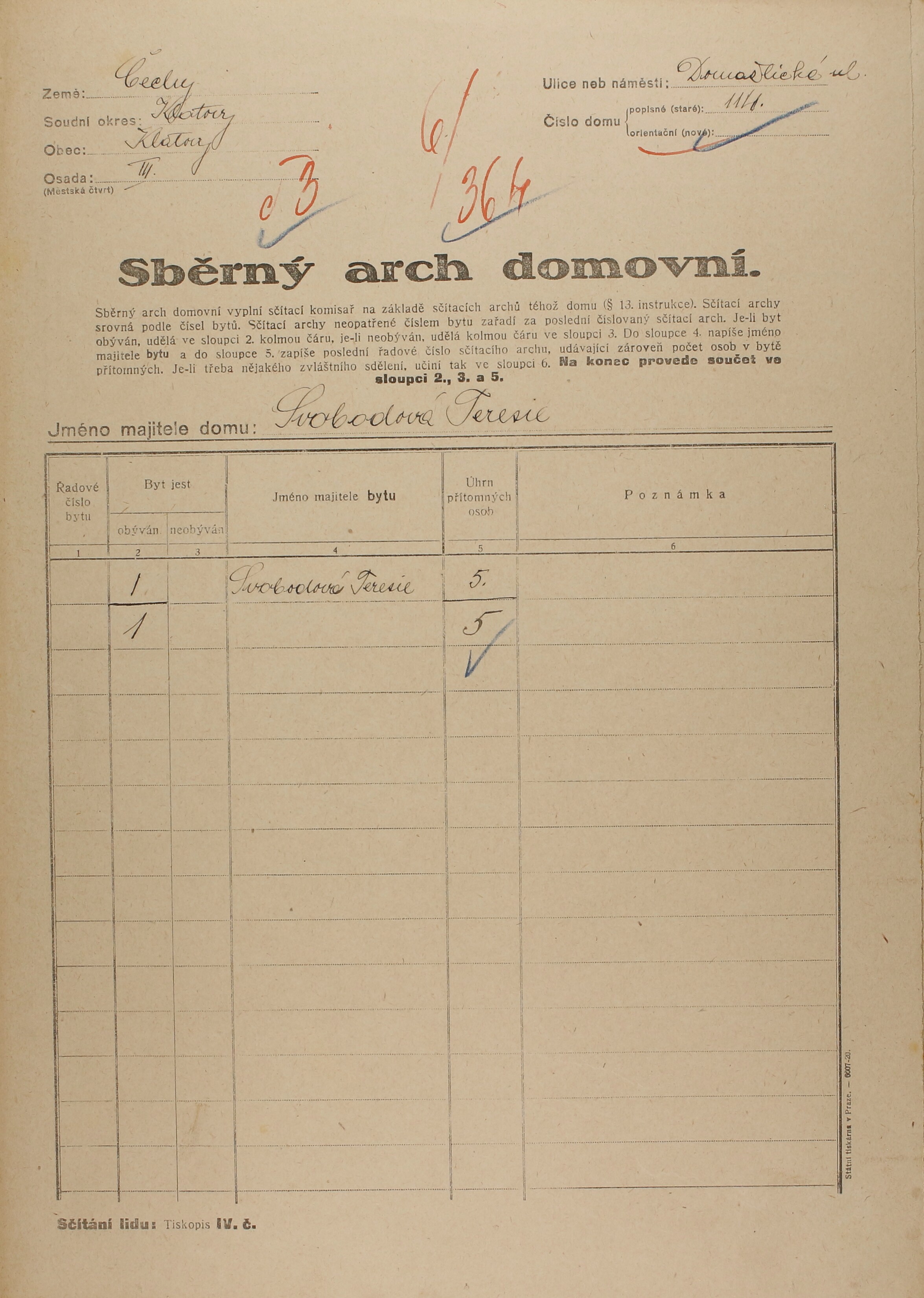 1. soap-kt_01159_census-1921-klatovy-risske-predmesti-cp114_0010