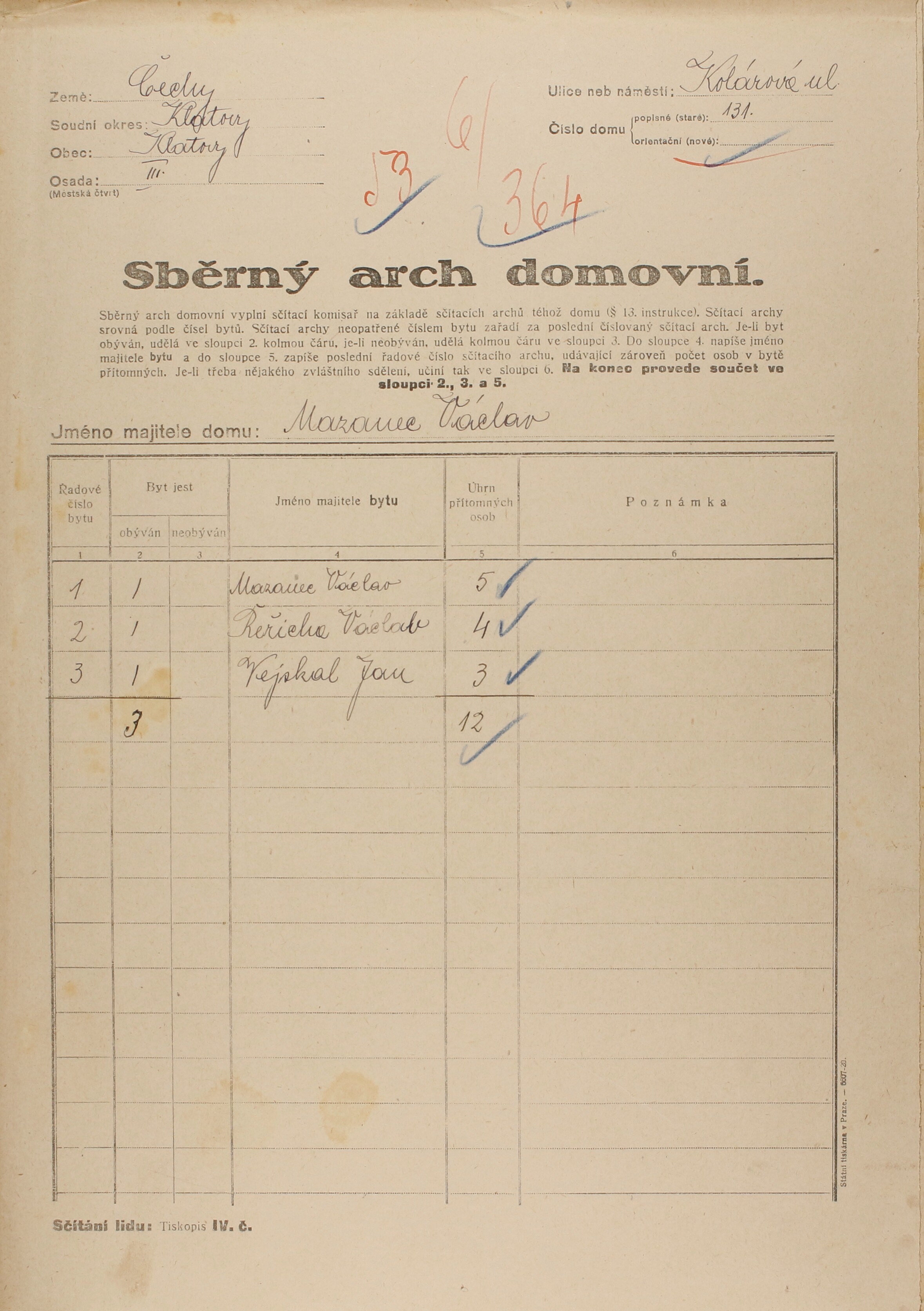 1. soap-kt_01159_census-1921-klatovy-risske-predmesti-cp131_0010