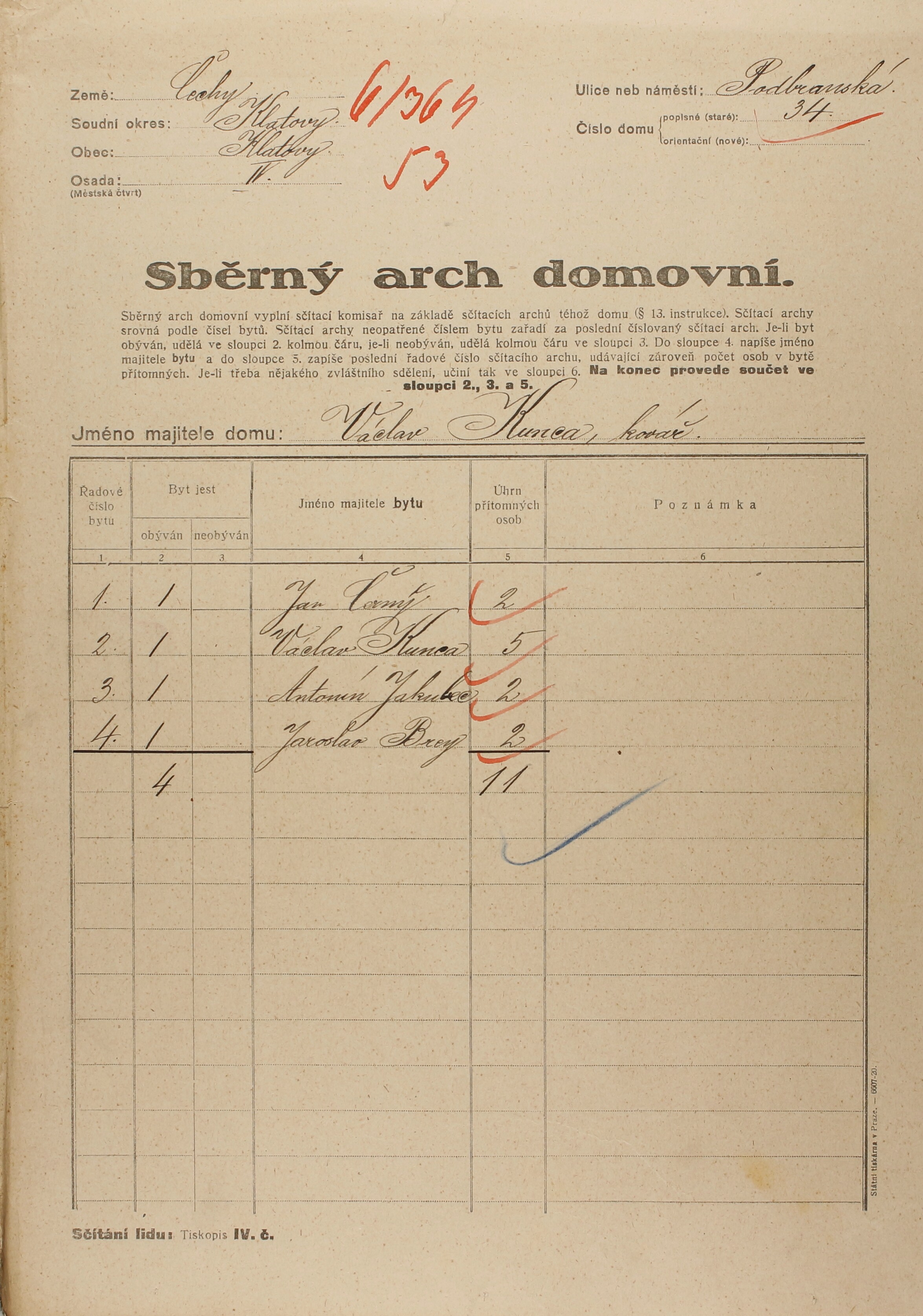 1. soap-kt_01159_census-1921-klatovy-videnske-predmesti-cp034_0010