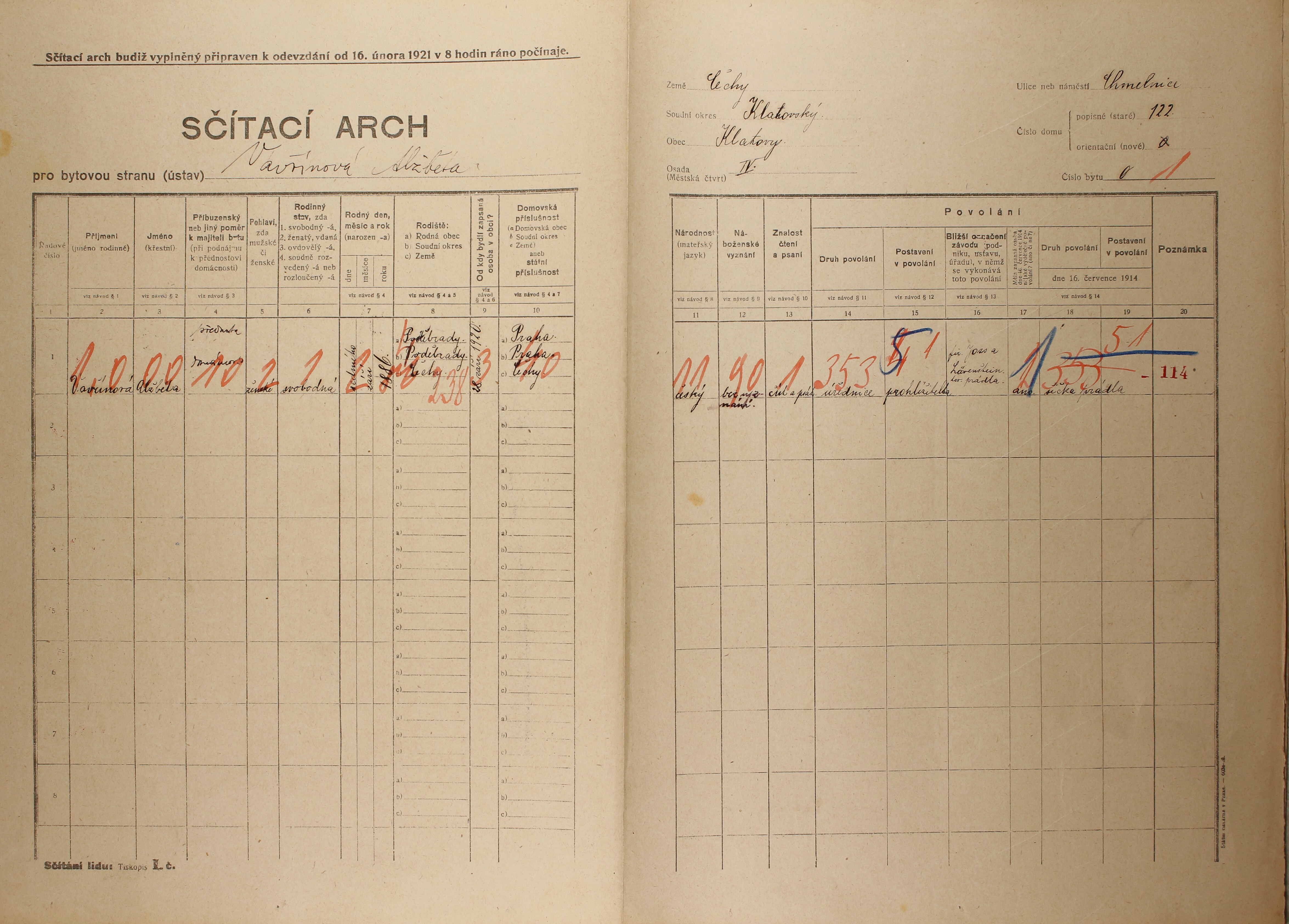 2. soap-kt_01159_census-1921-klatovy-videnske-predmesti-cp122_0020