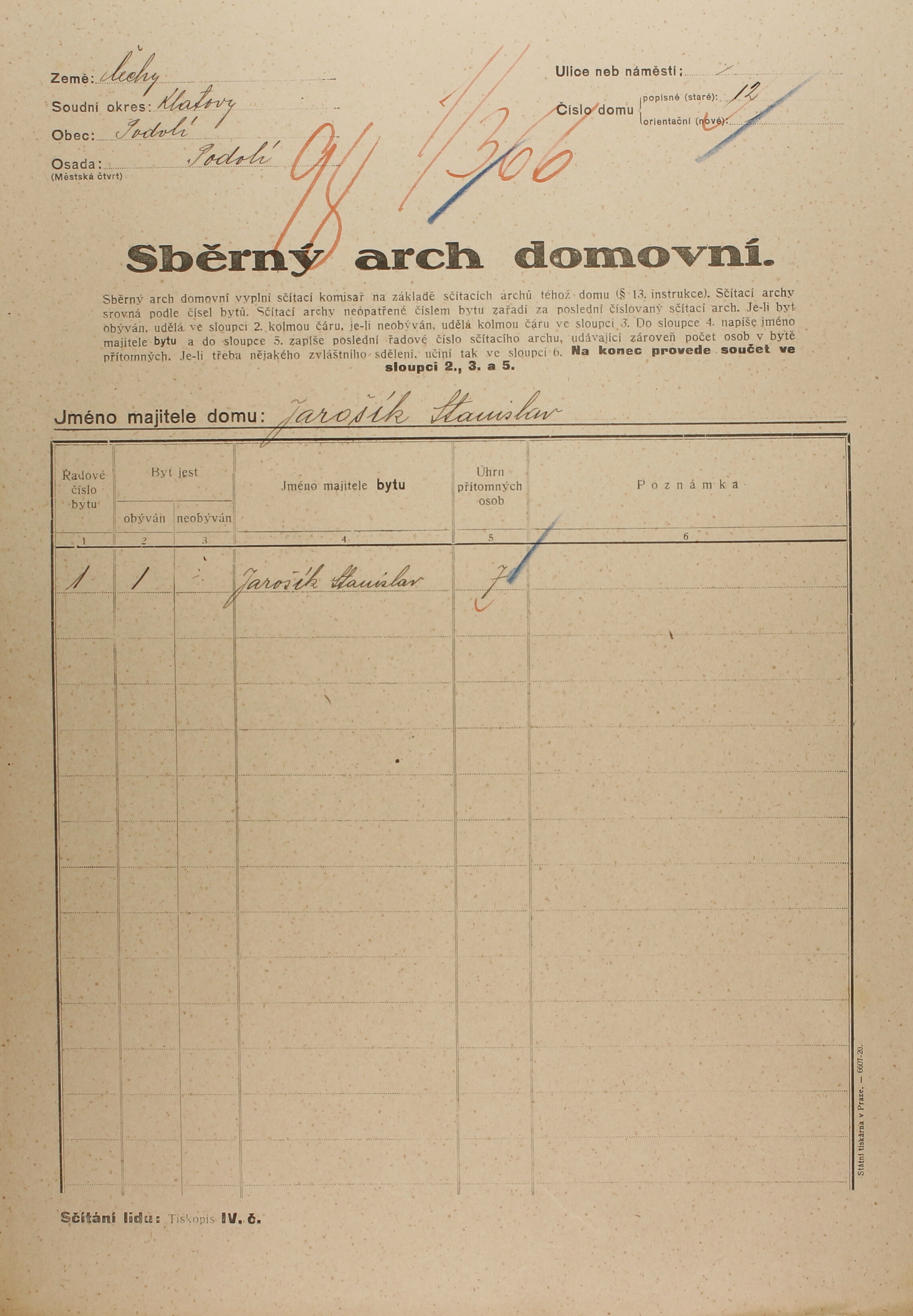 1. soap-kt_01159_census-1921-podoli-cp012_0010