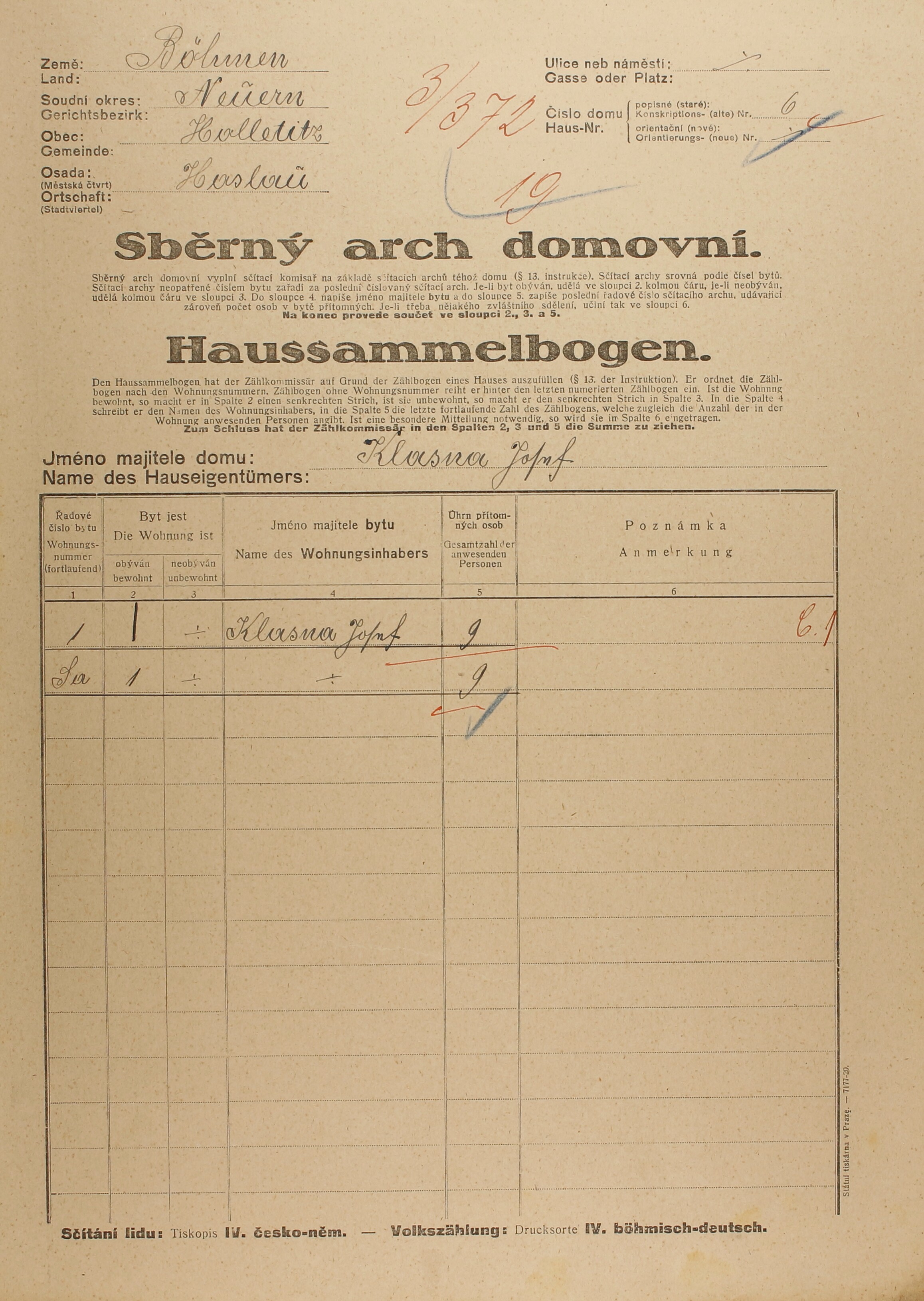 1. soap-kt_01159_census-1921-hodousice-blata-cp006_0010