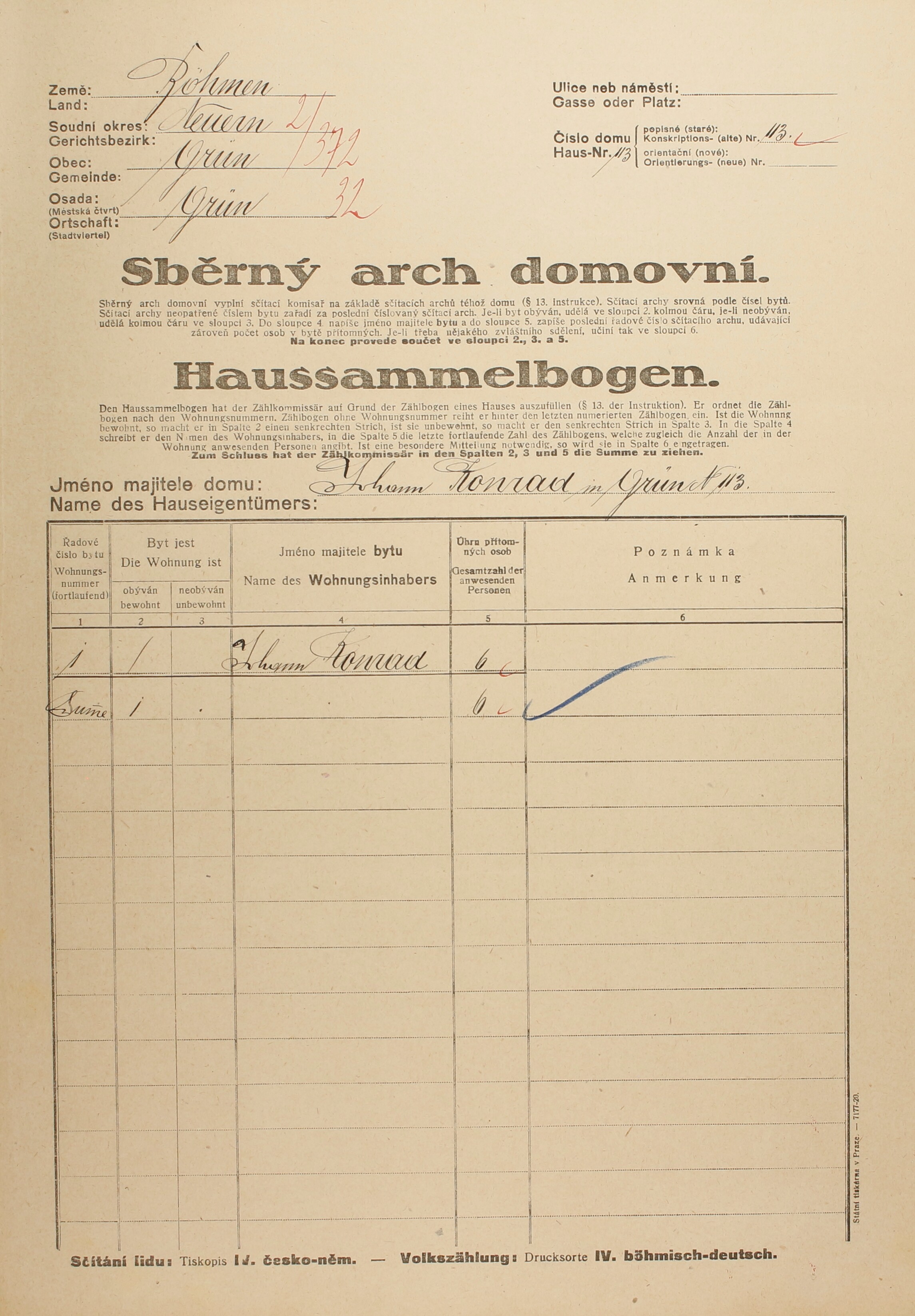 1. soap-kt_01159_census-1921-zelena-lhota-cp113_0010