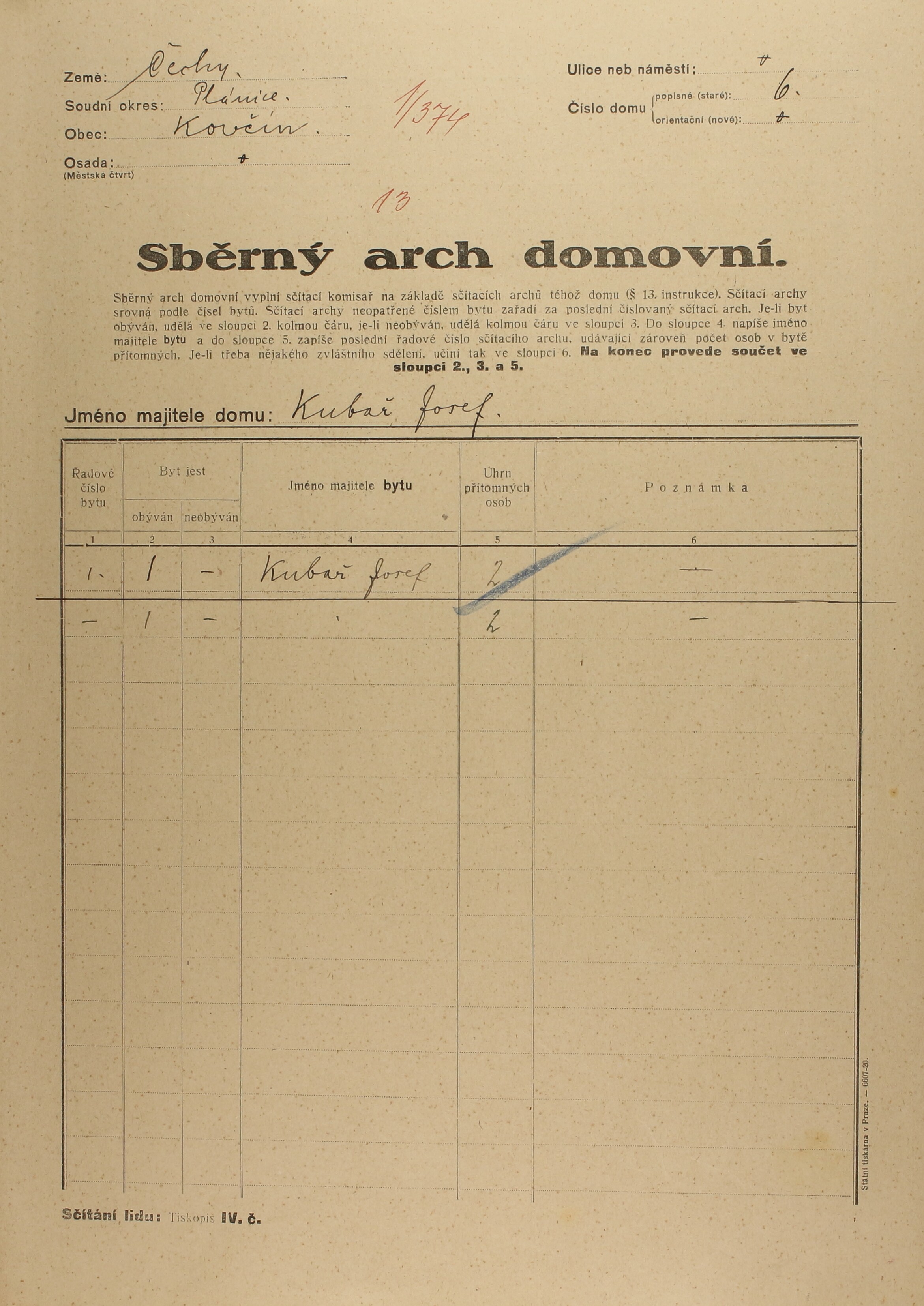 1. soap-kt_01159_census-1921-kovcin-cp006_0010