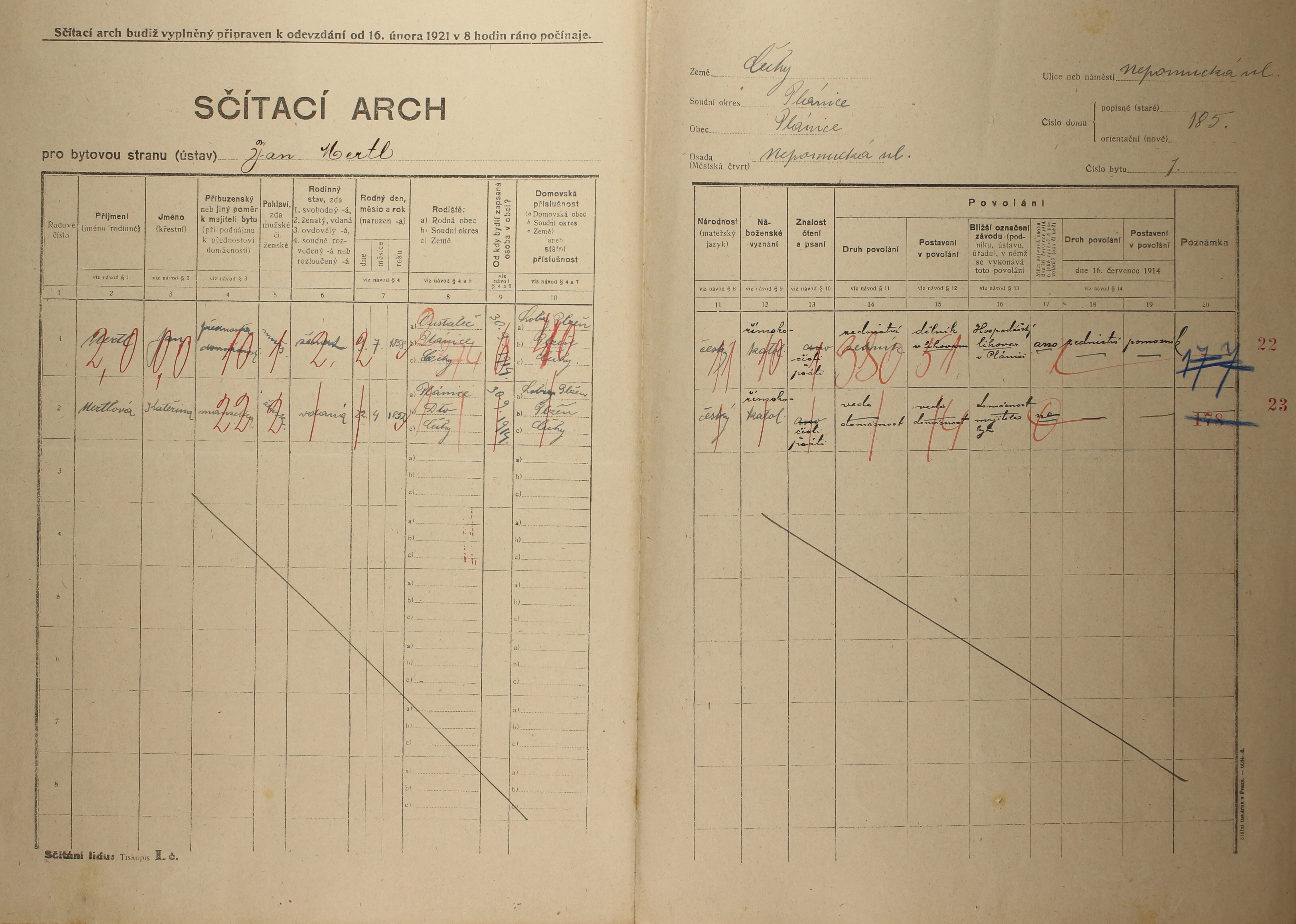 2. soap-kt_01159_census-1921-planice-cp185_0020