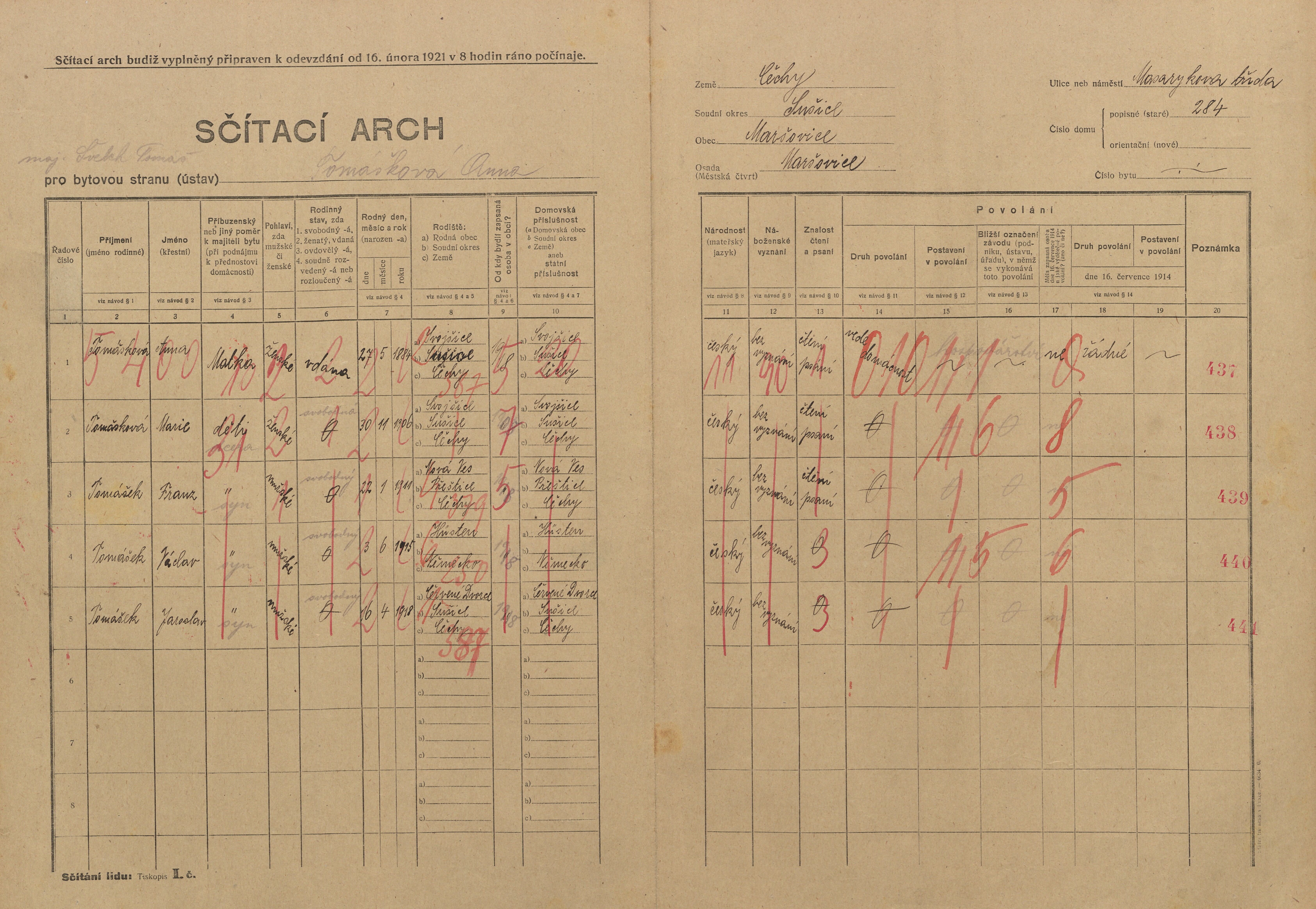 6. soap-kt_00696_census-1921-susice-2-cp284_0060