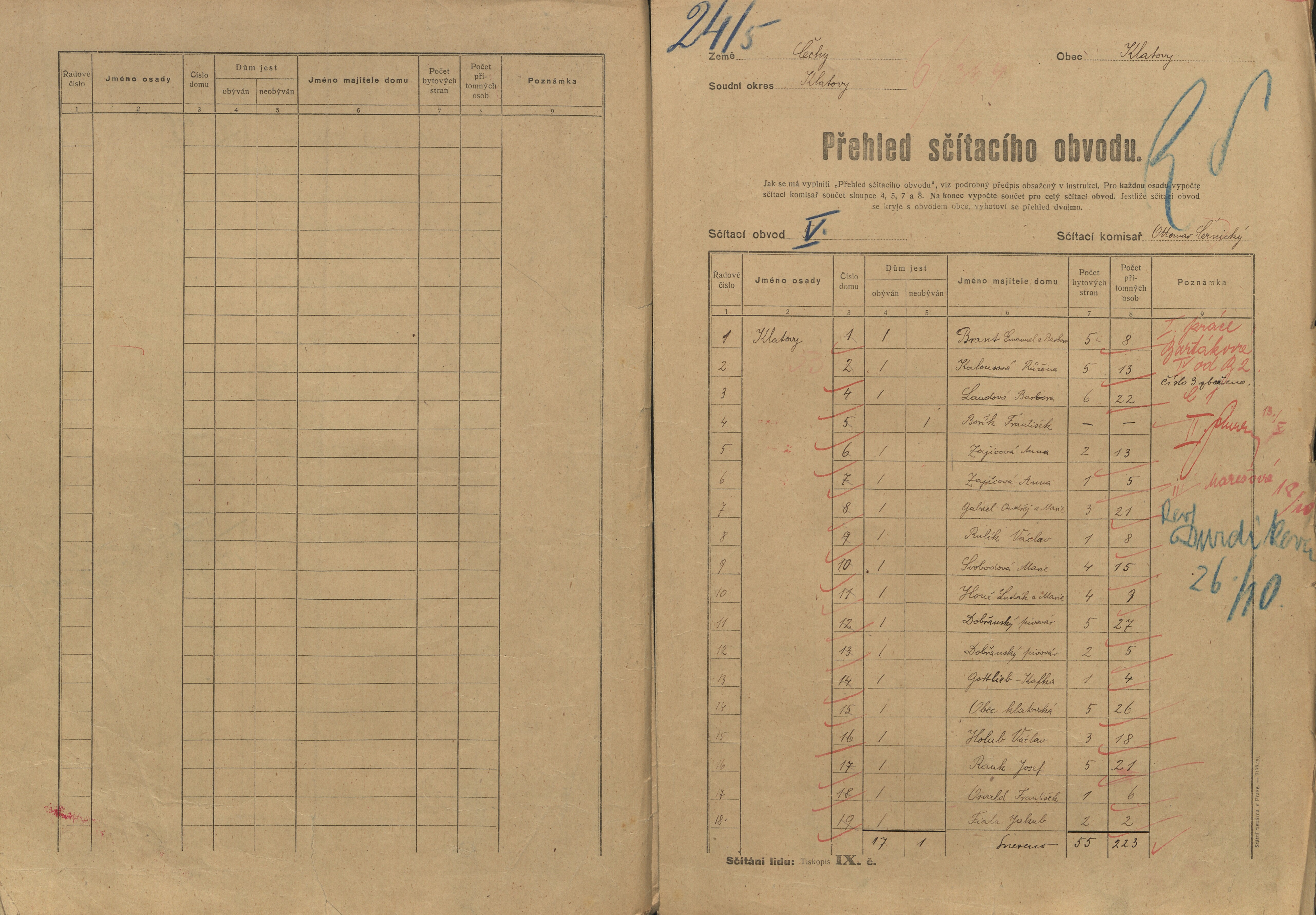 9. soap-kt_01159_census-sum-1921-klatovy-videnske-predmesti_0090