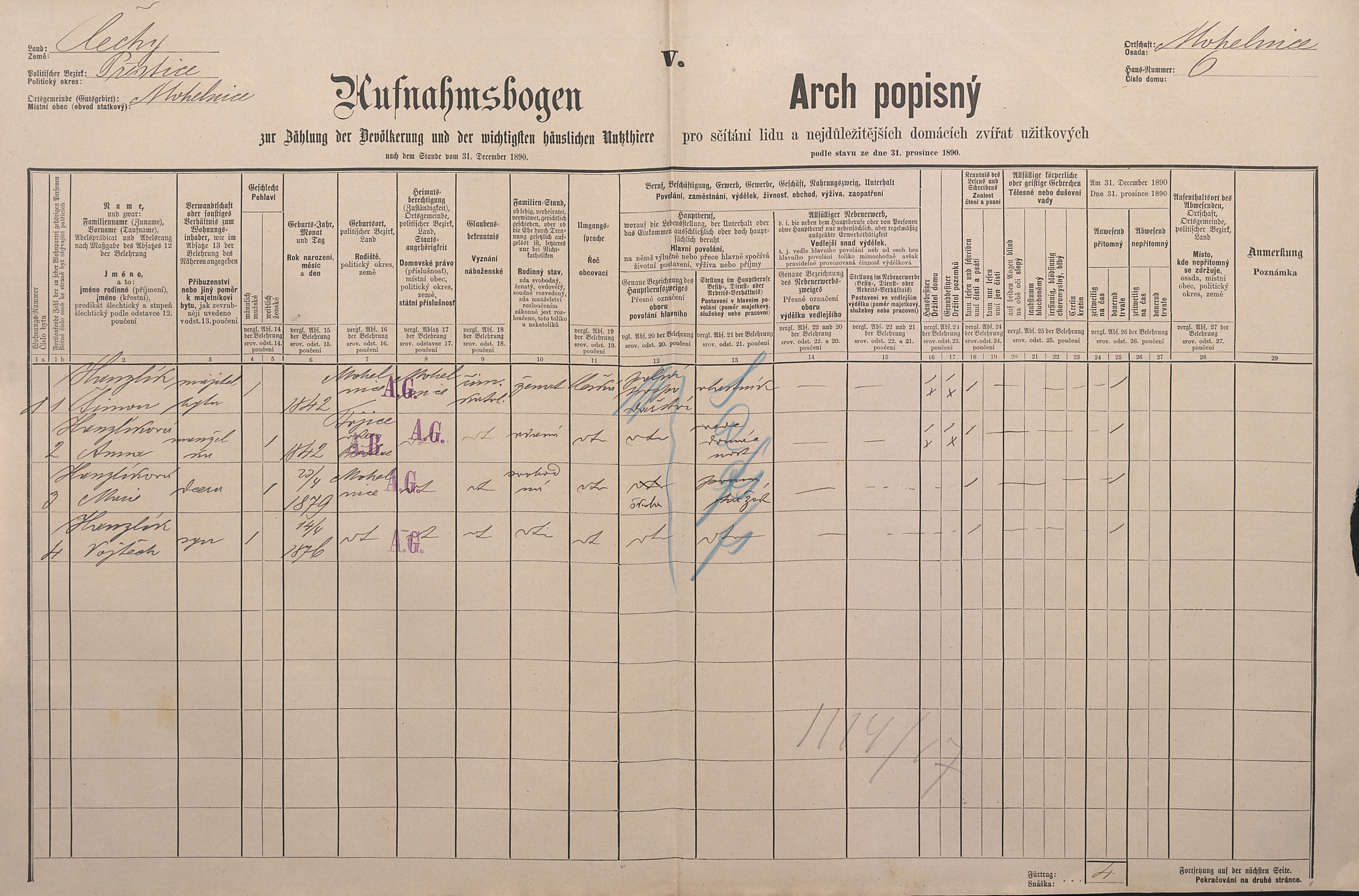 1. soap-pj_00302_census-1890-mohelnice-cp006_0010