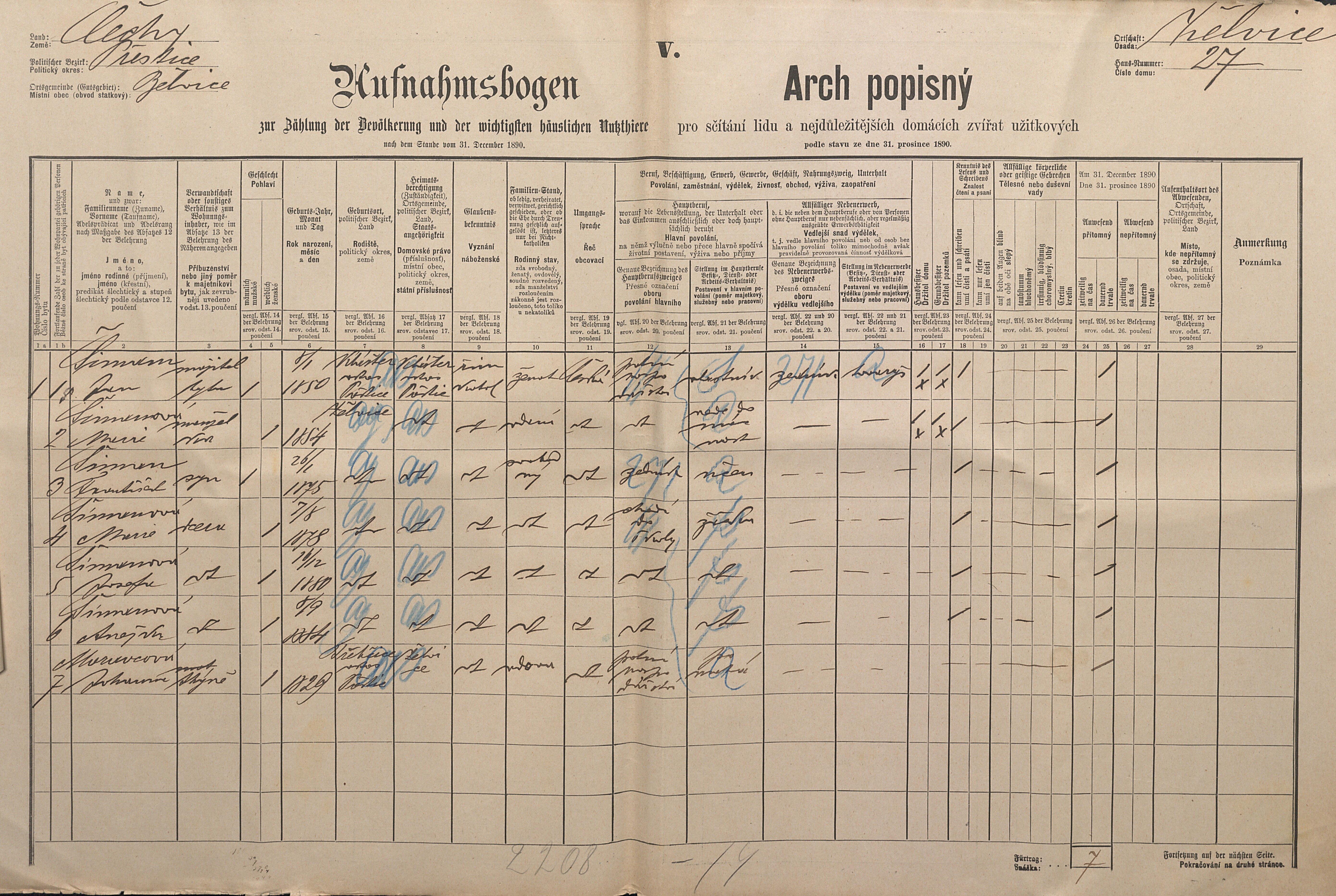 1. soap-pj_00302_census-1890-zelvice-cp027_0010