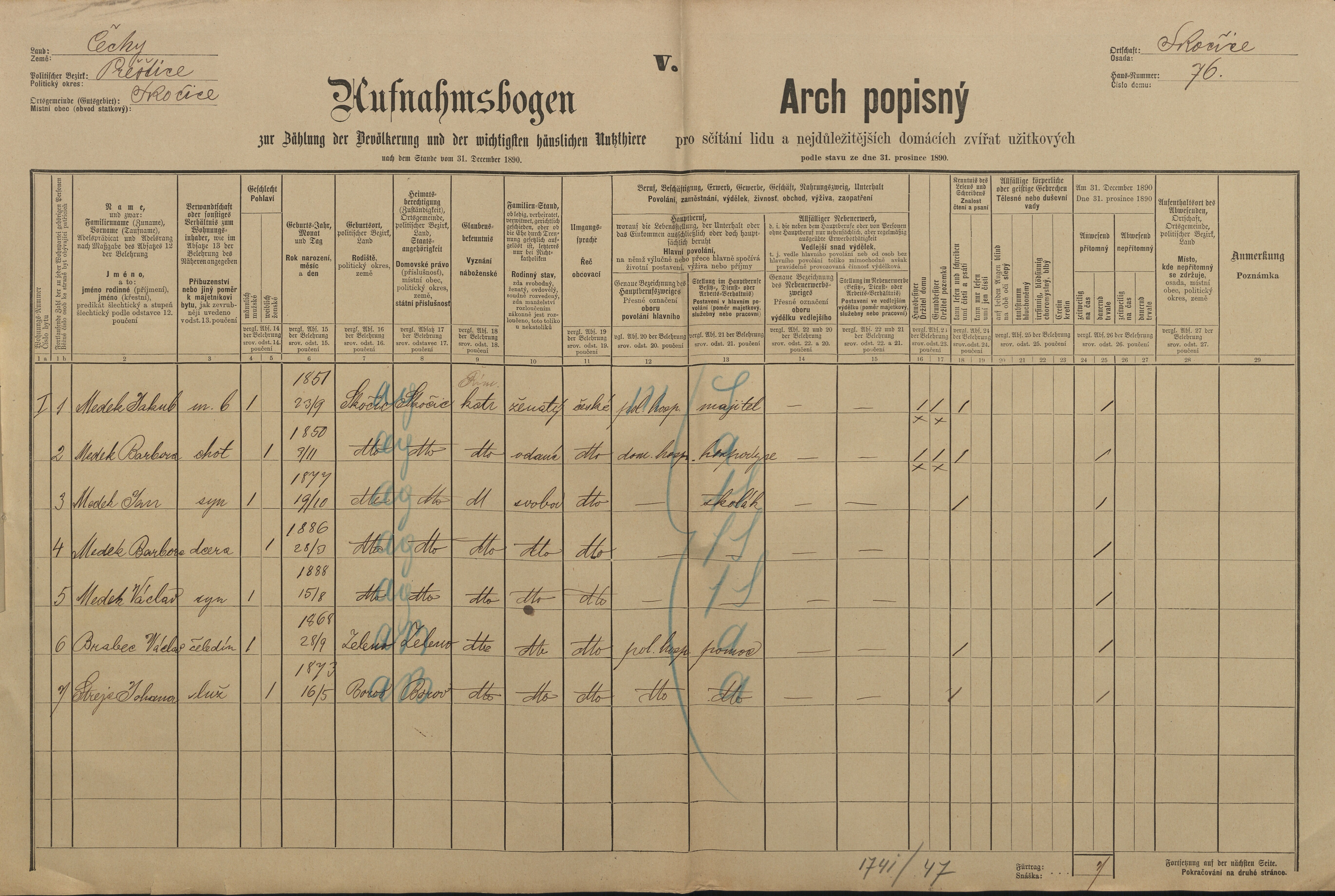 1. soap-pj_00302_census-1890-skocice-cp076_0010