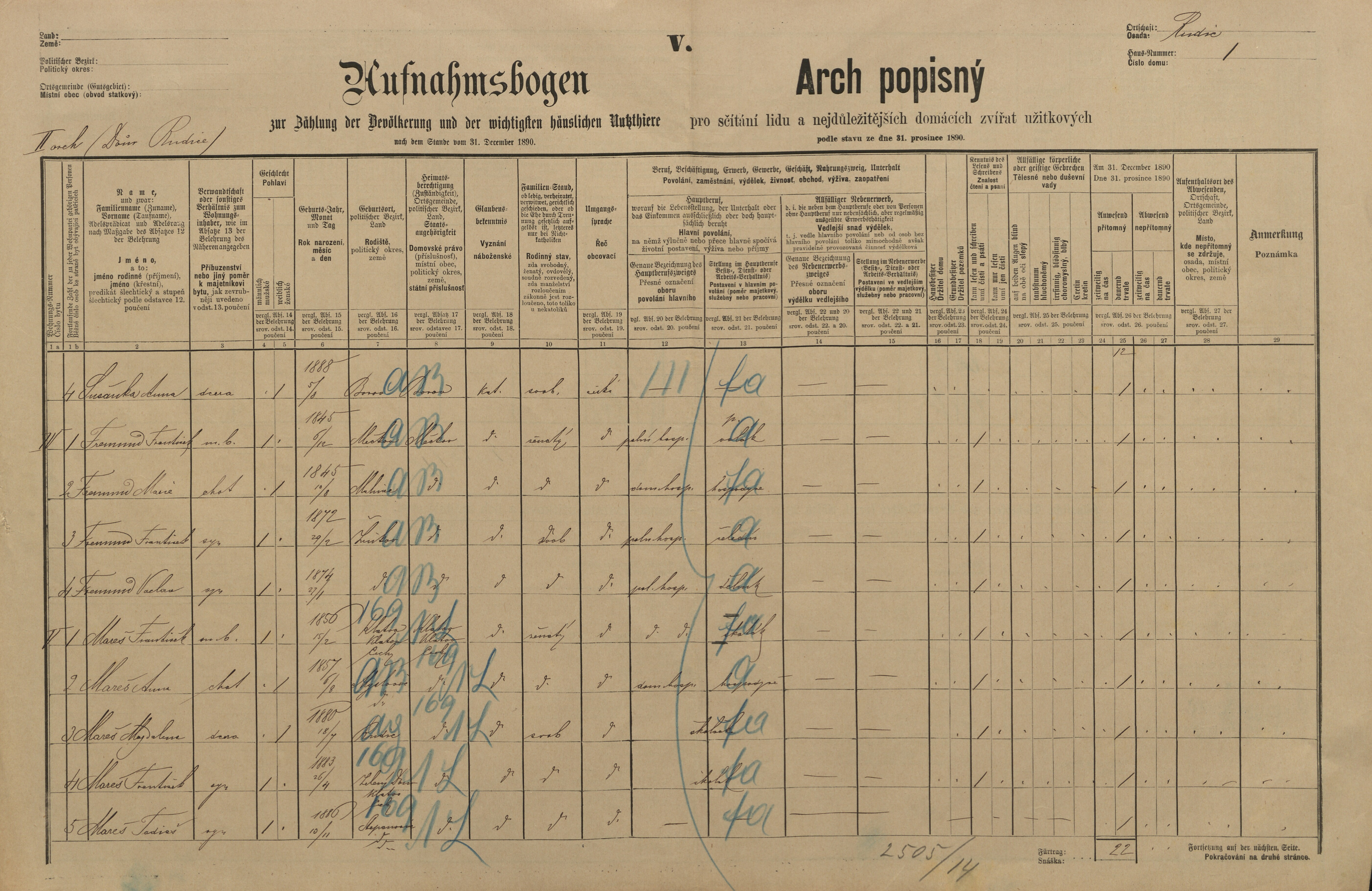 5. soap-pj_00302_census-1890-trebycina-rudice-cp001_0050