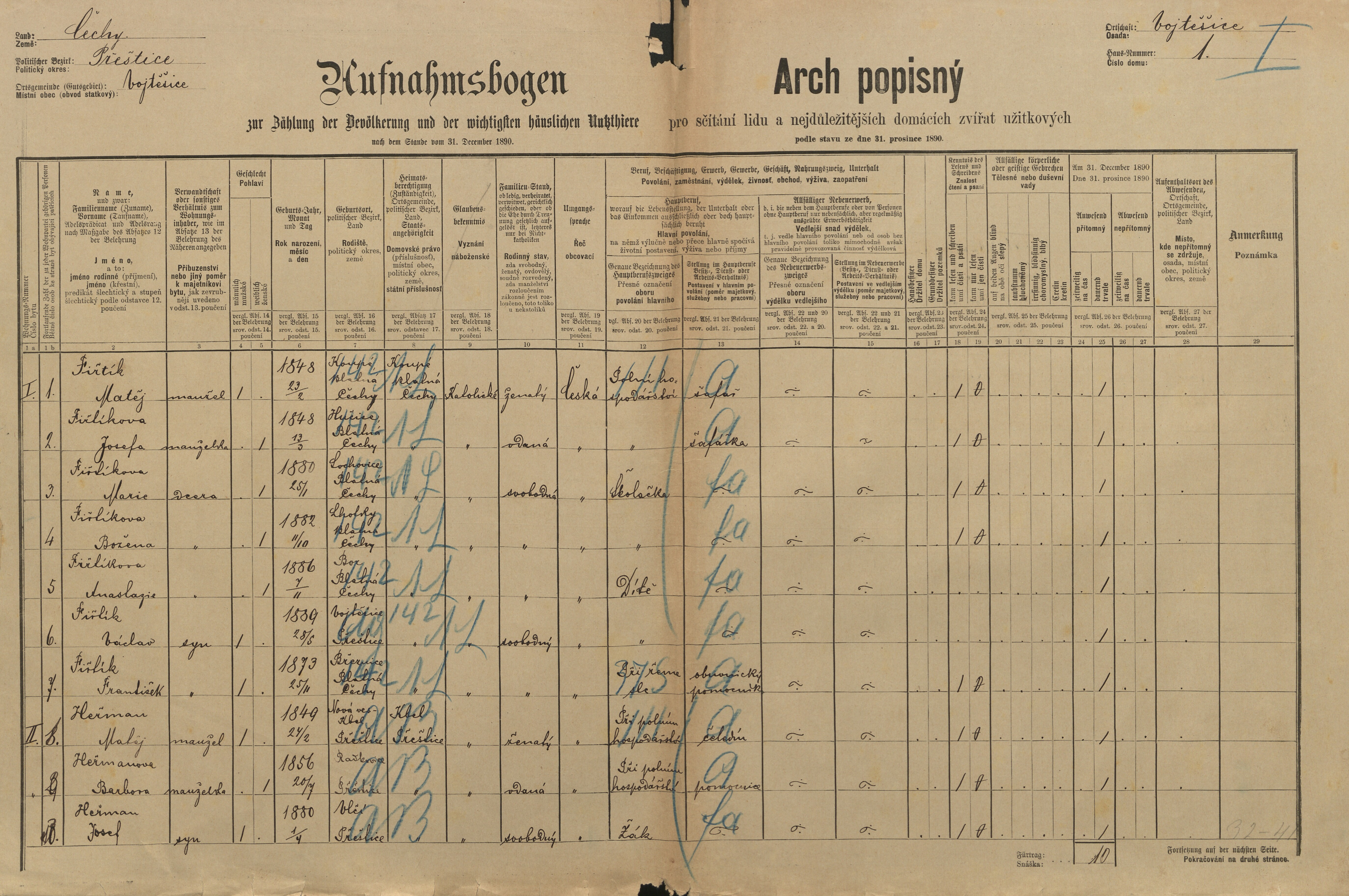 1. soap-pj_00302_census-1890-vojtesice-cp001_0010