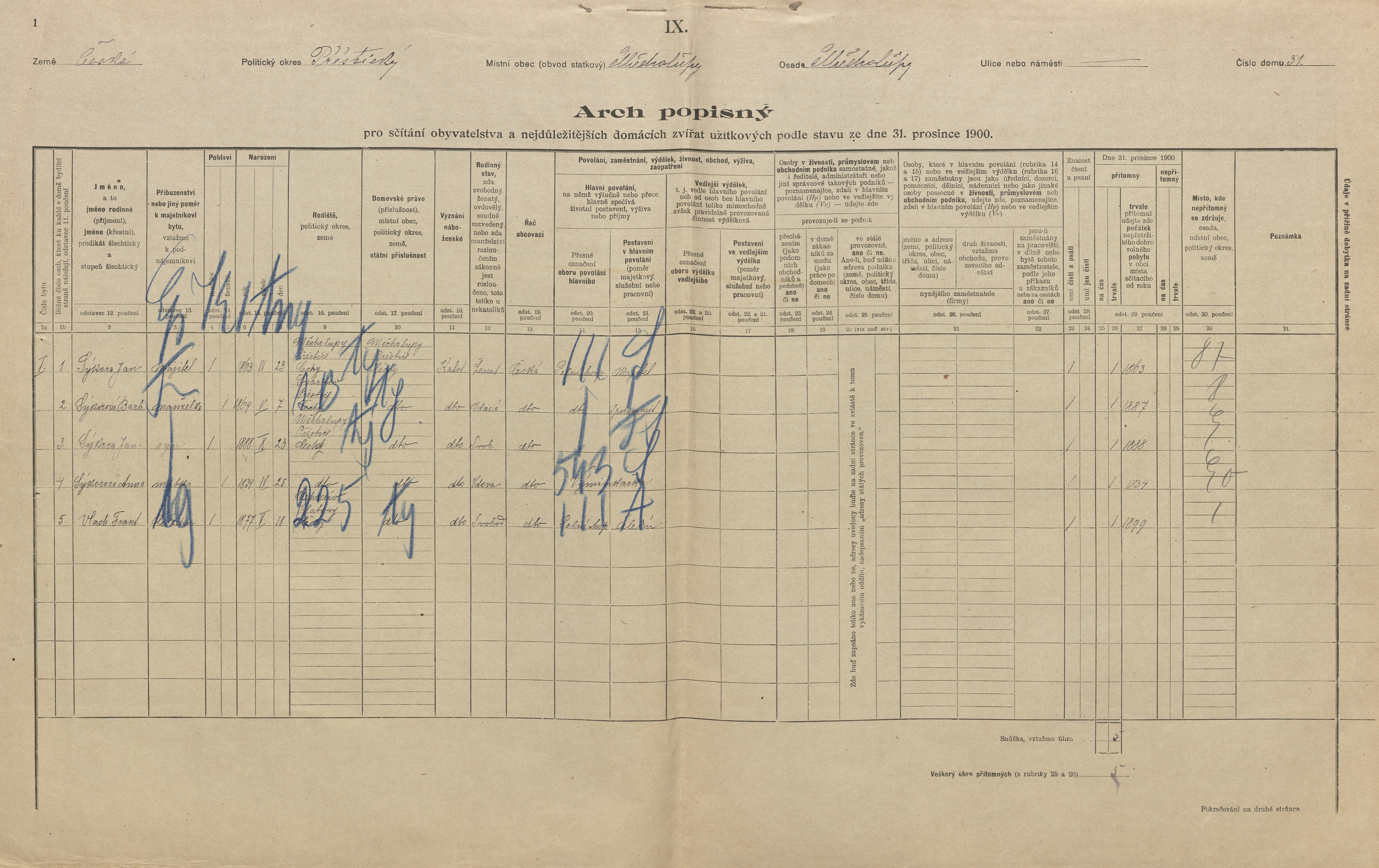 1. soap-pj_00302_census-1900-mecholupy-cp031_0010