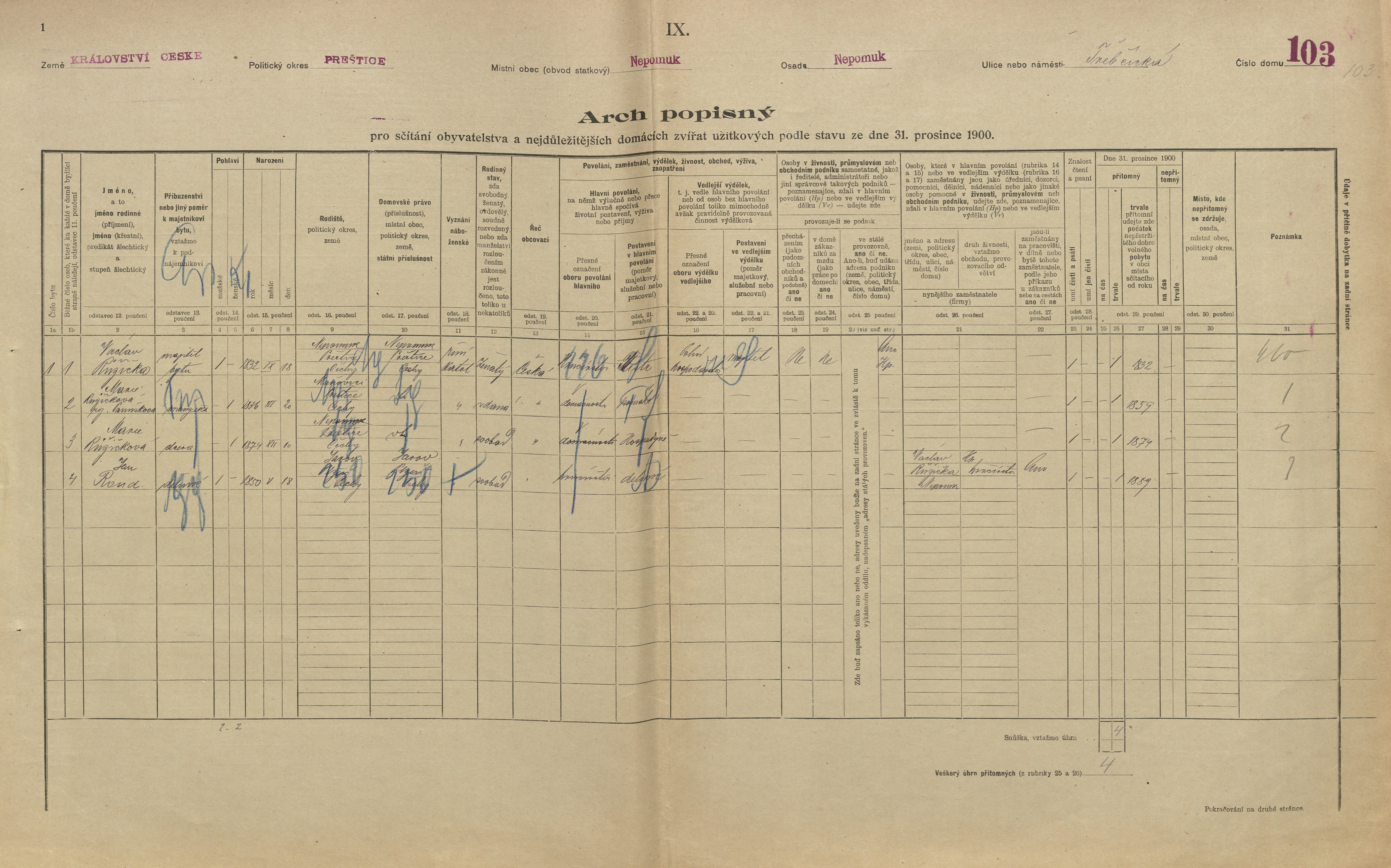 1. soap-pj_00302_census-1900-nepomuk-cp103_0010