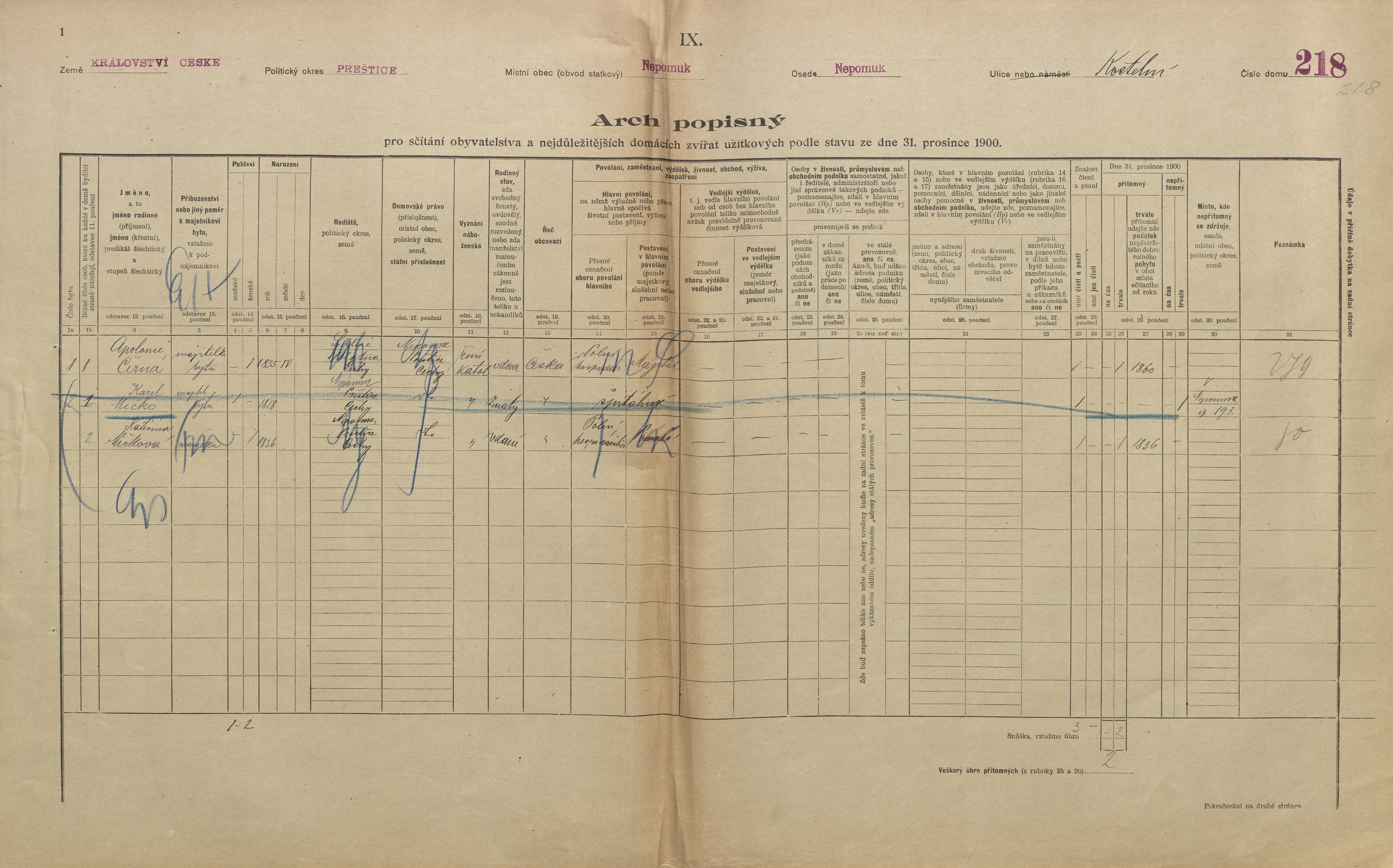 1. soap-pj_00302_census-1900-nepomuk-cp218_0010