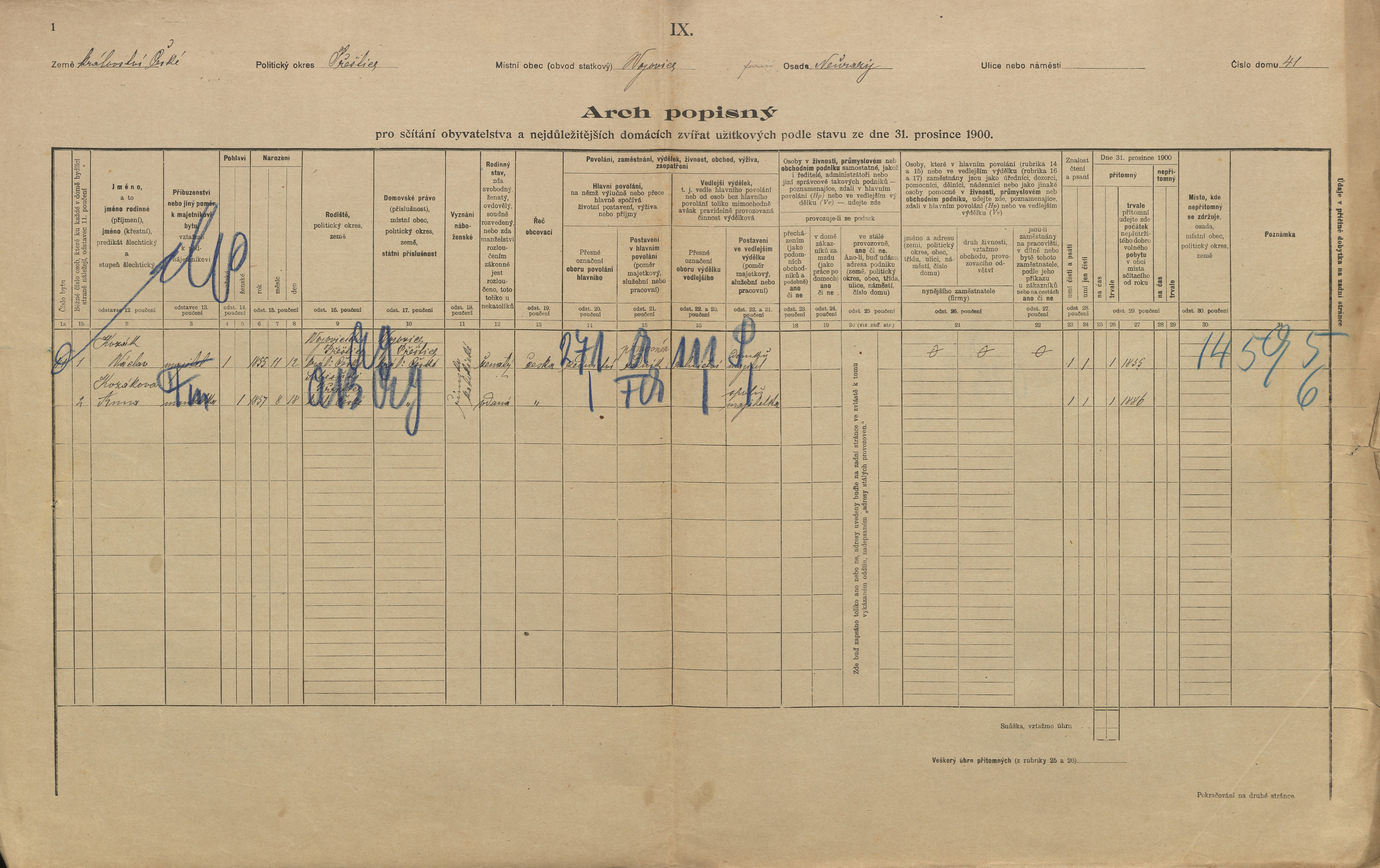 1. soap-pj_00302_census-1900-vojovice-cp041_0010