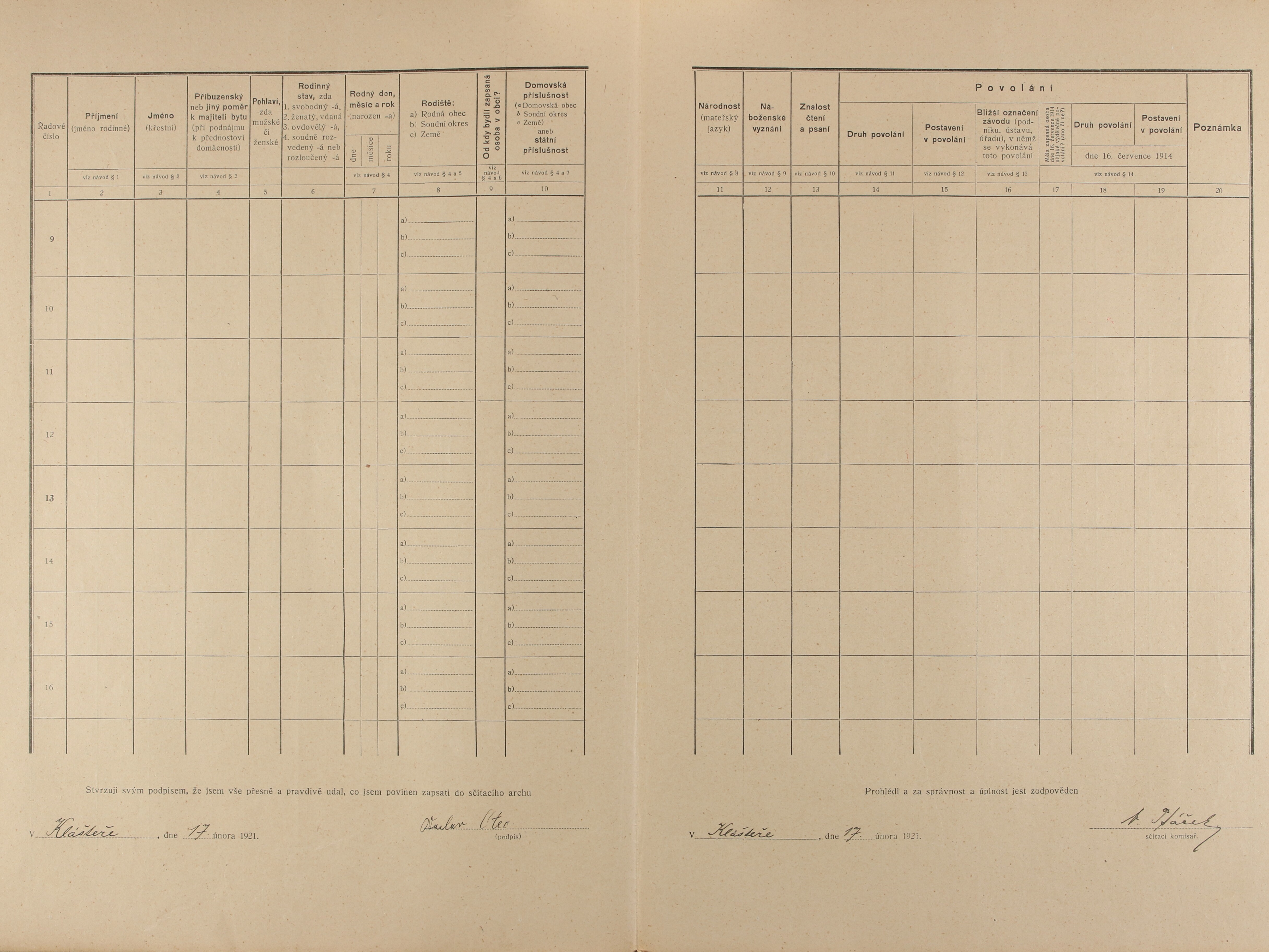 9. soap-pj_00302_census-1921-klaster-cp056_0090