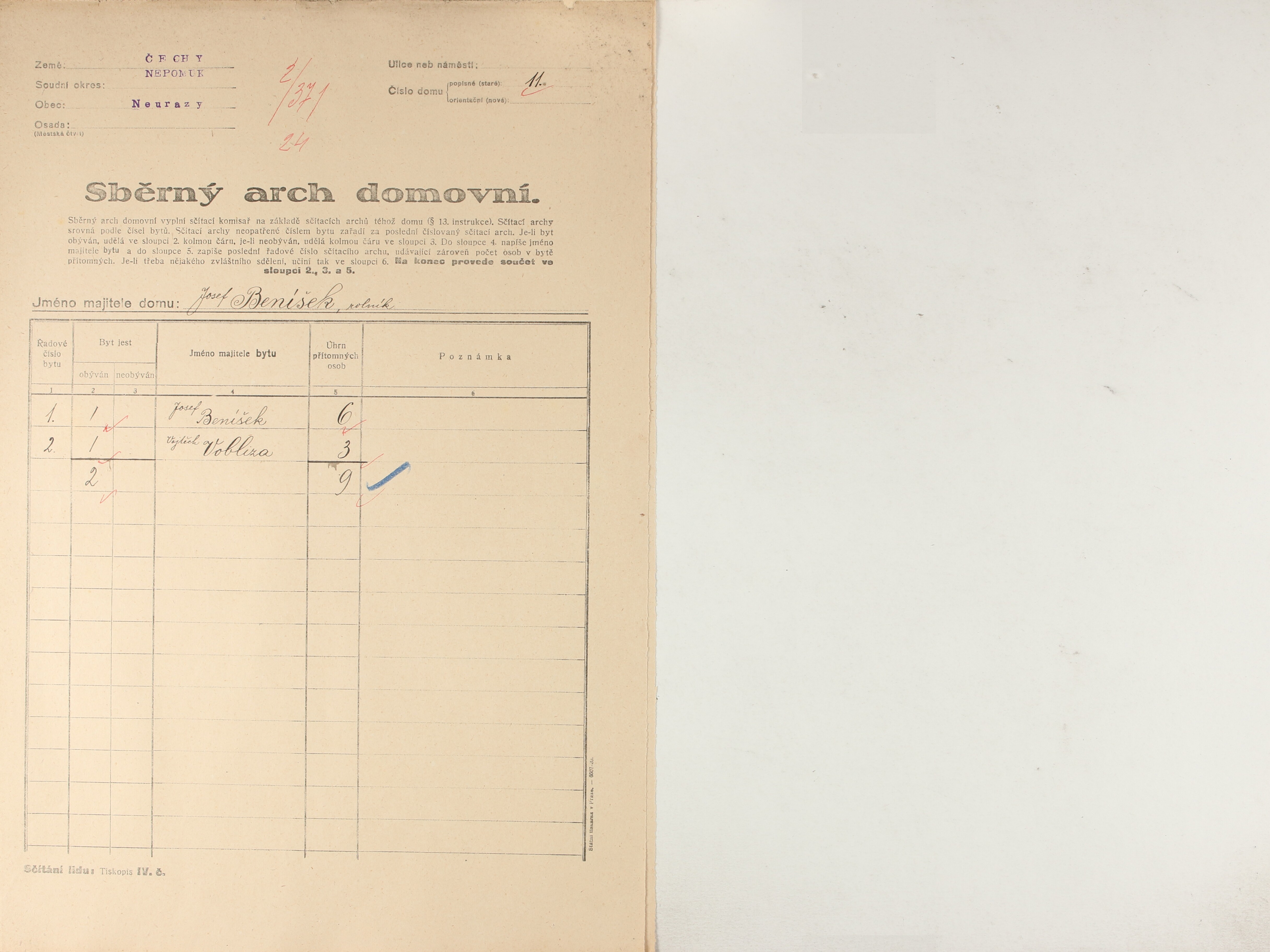 1. soap-pj_00302_census-1921-neurazy-cp011_0010