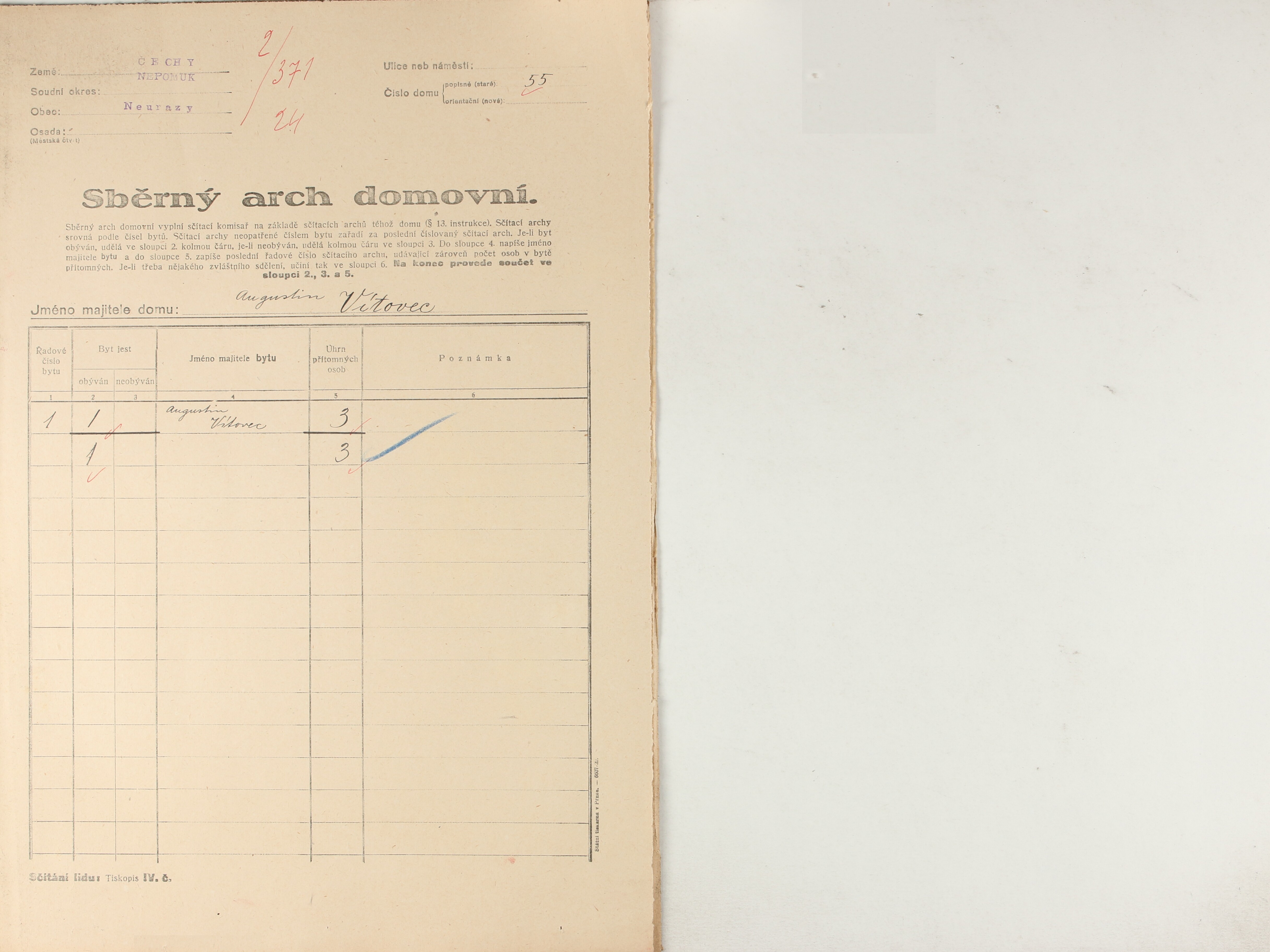 1. soap-pj_00302_census-1921-neurazy-cp055_0010