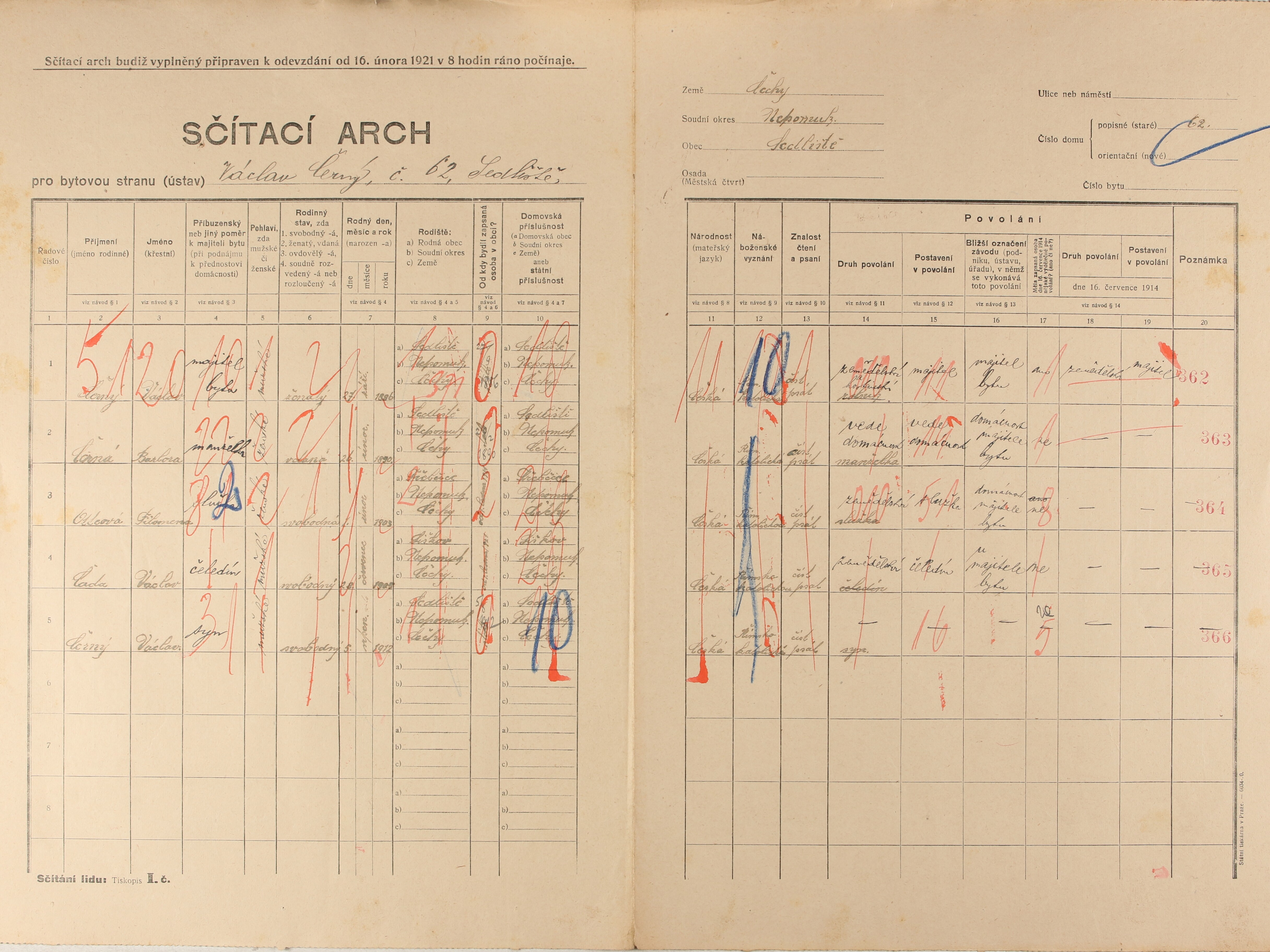 2. soap-pj_00302_census-1921-sedliste-cp062_0020