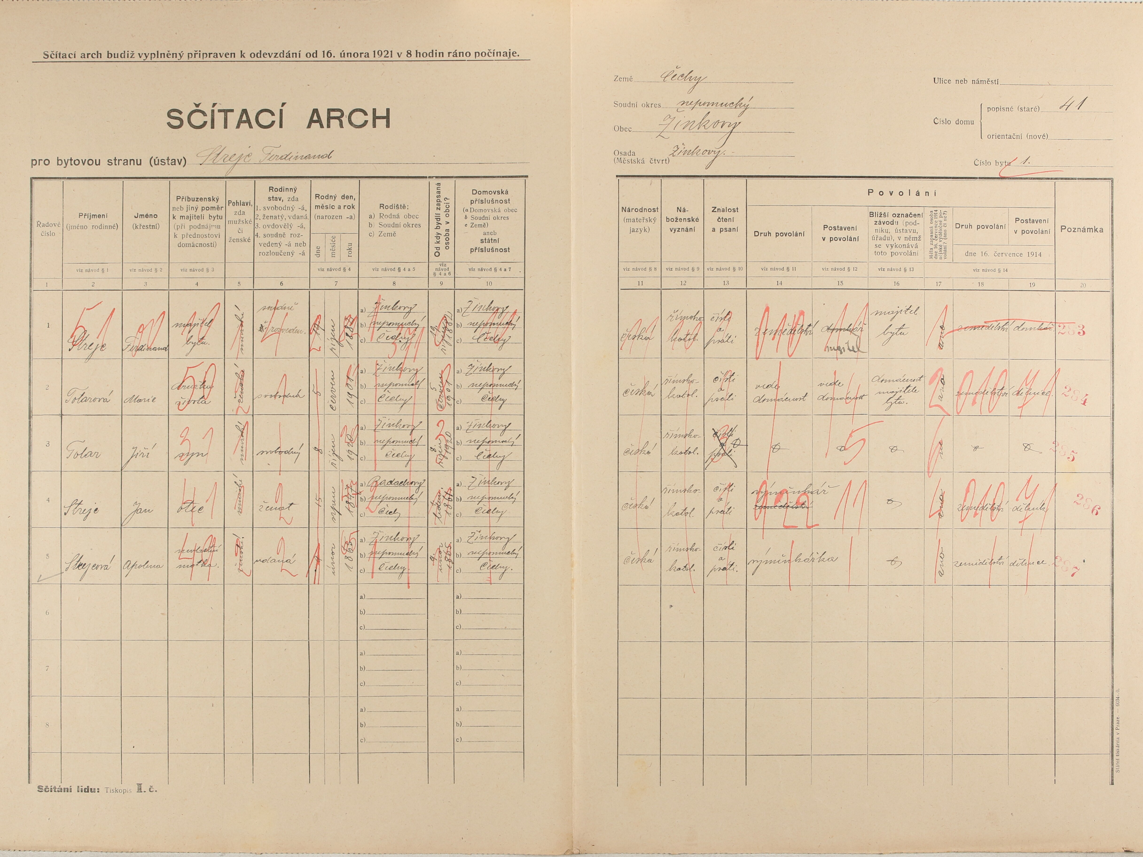 2. soap-pj_00302_census-1921-zinkovy-cp041_0020