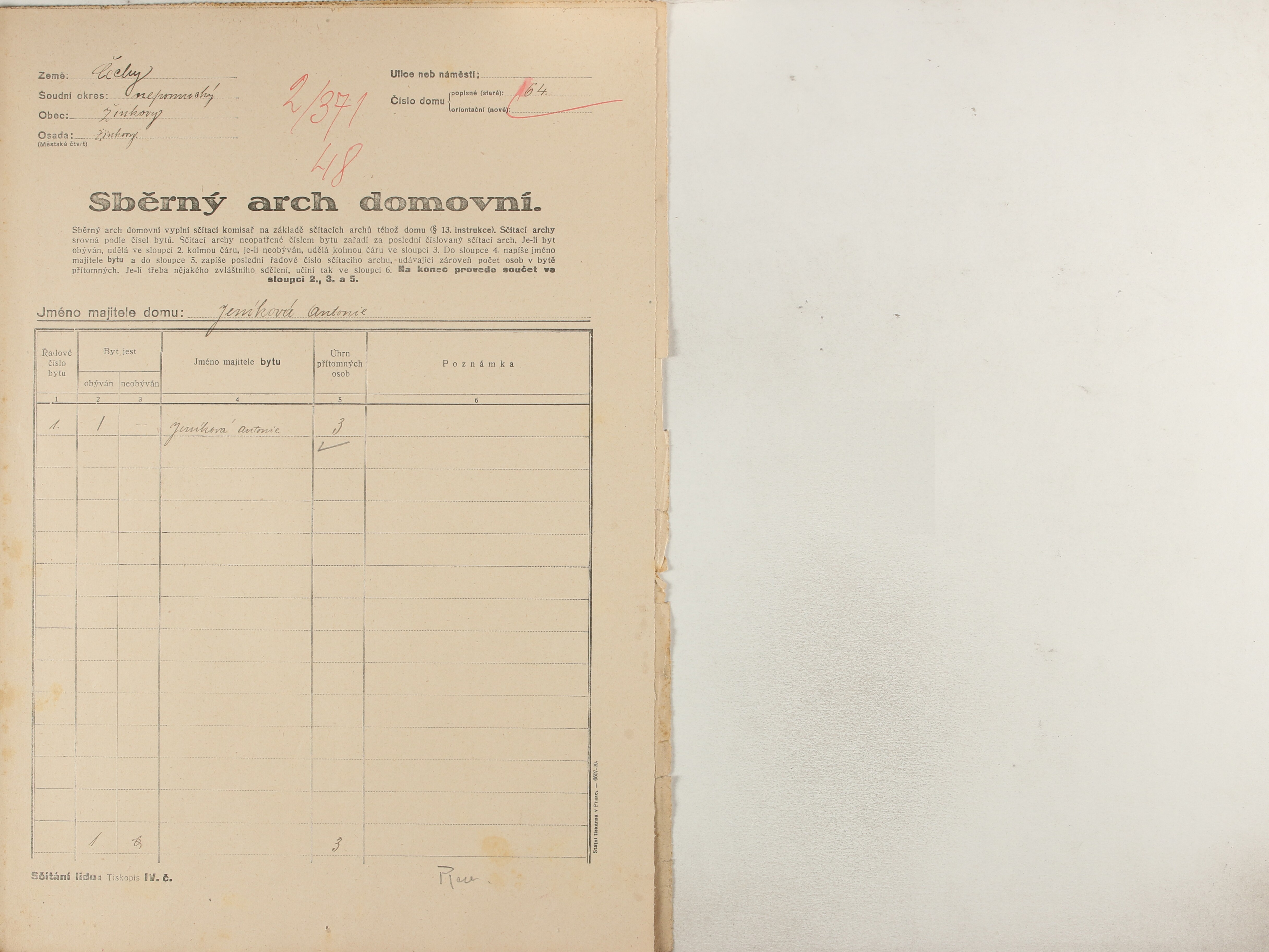 1. soap-pj_00302_census-1921-zinkovy-cp064_0010