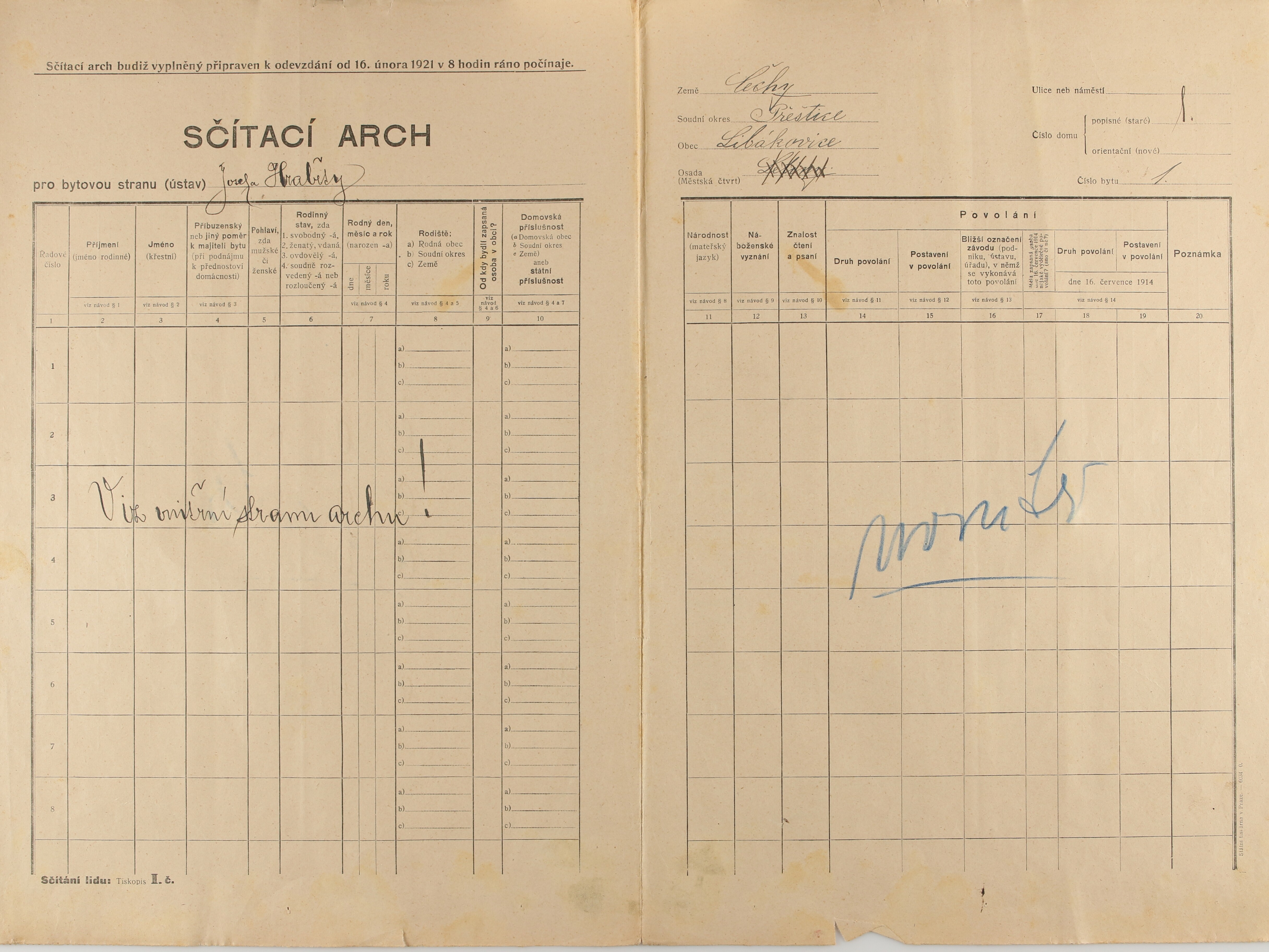 2. soap-pj_00302_census-1921-libakovice-cp001_0020