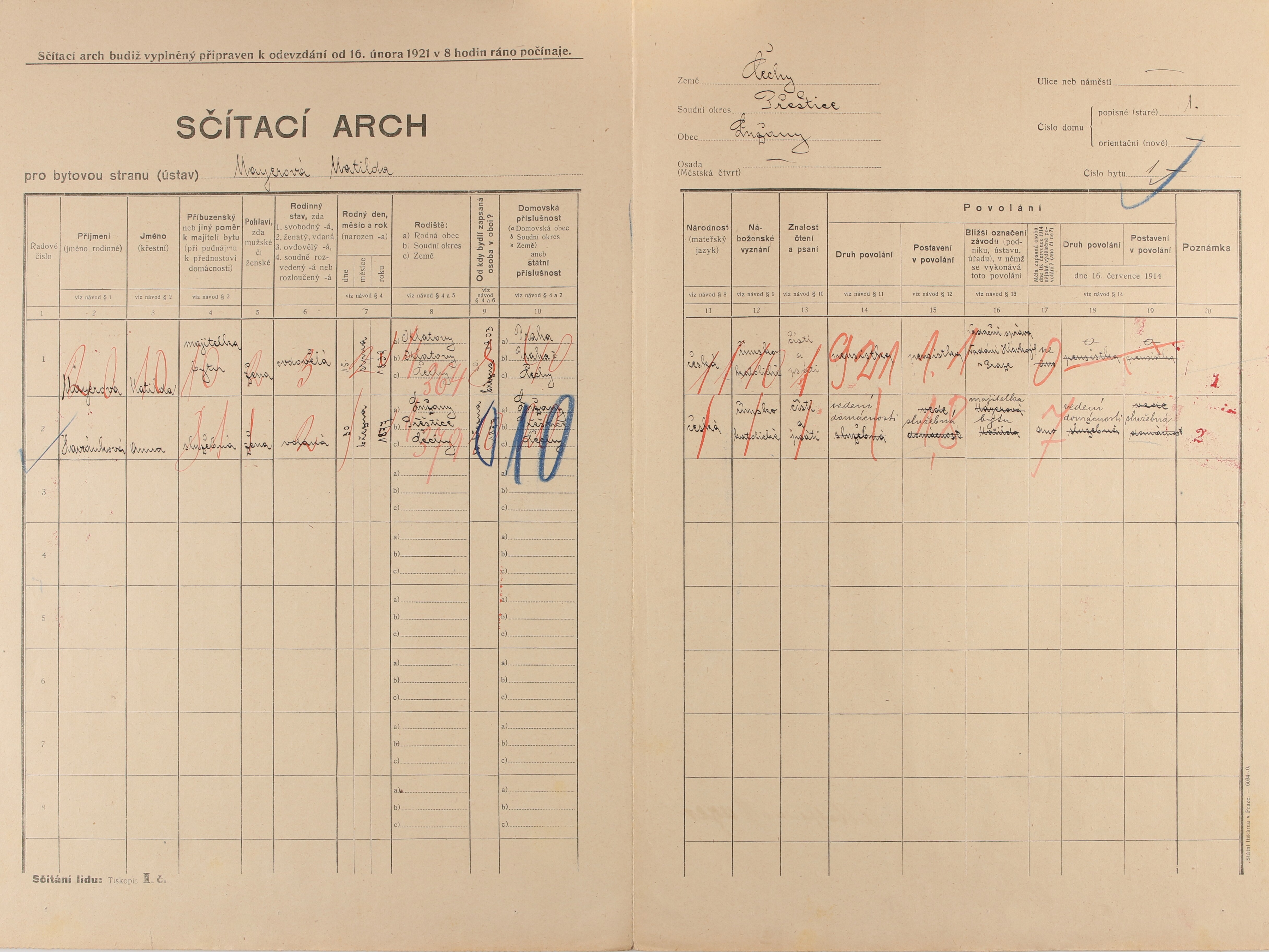 2. soap-pj_00302_census-1921-luzany-cp001_0020