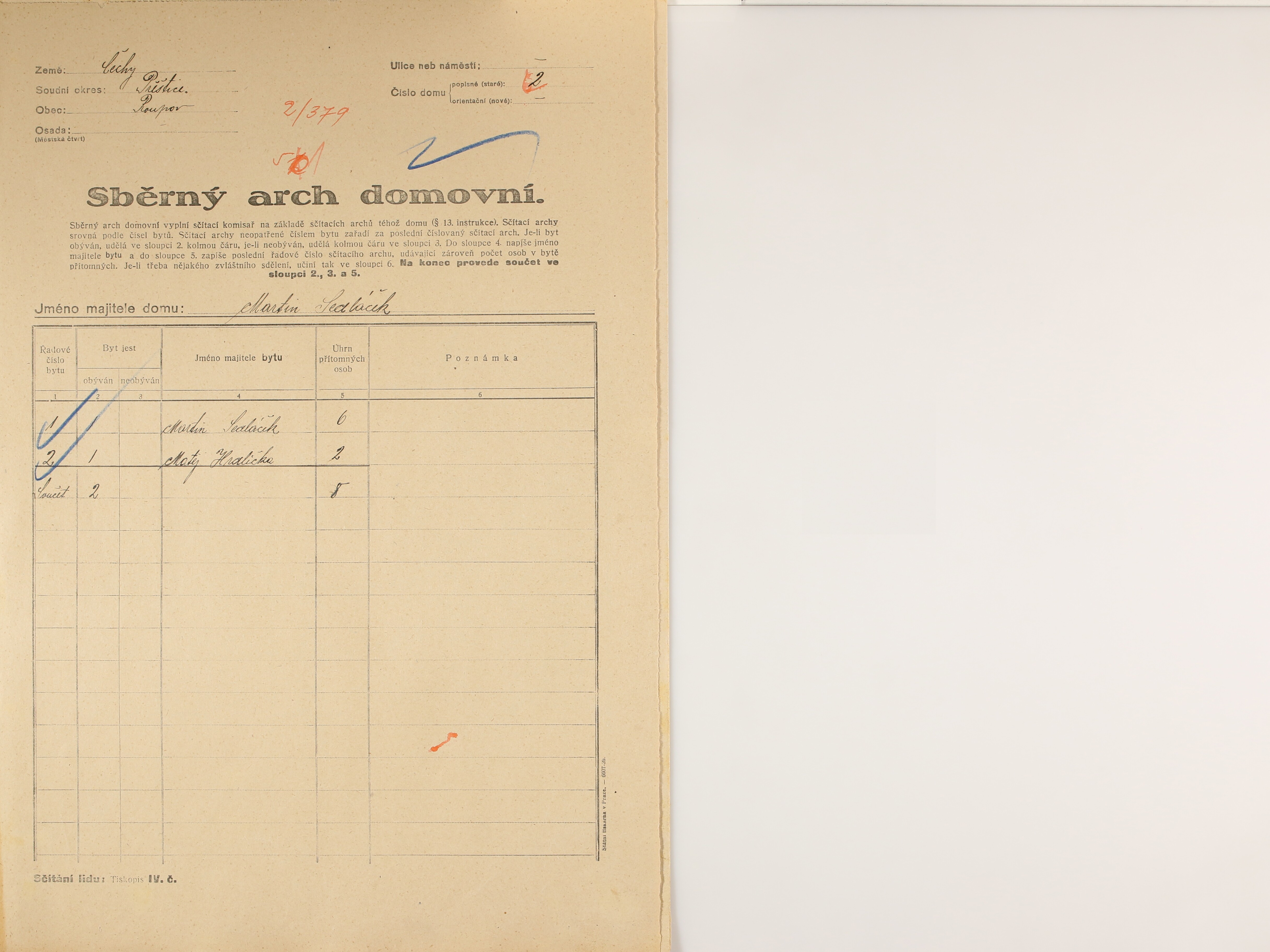 1. soap-pj_00302_census-1921-roupov-cp002_0010