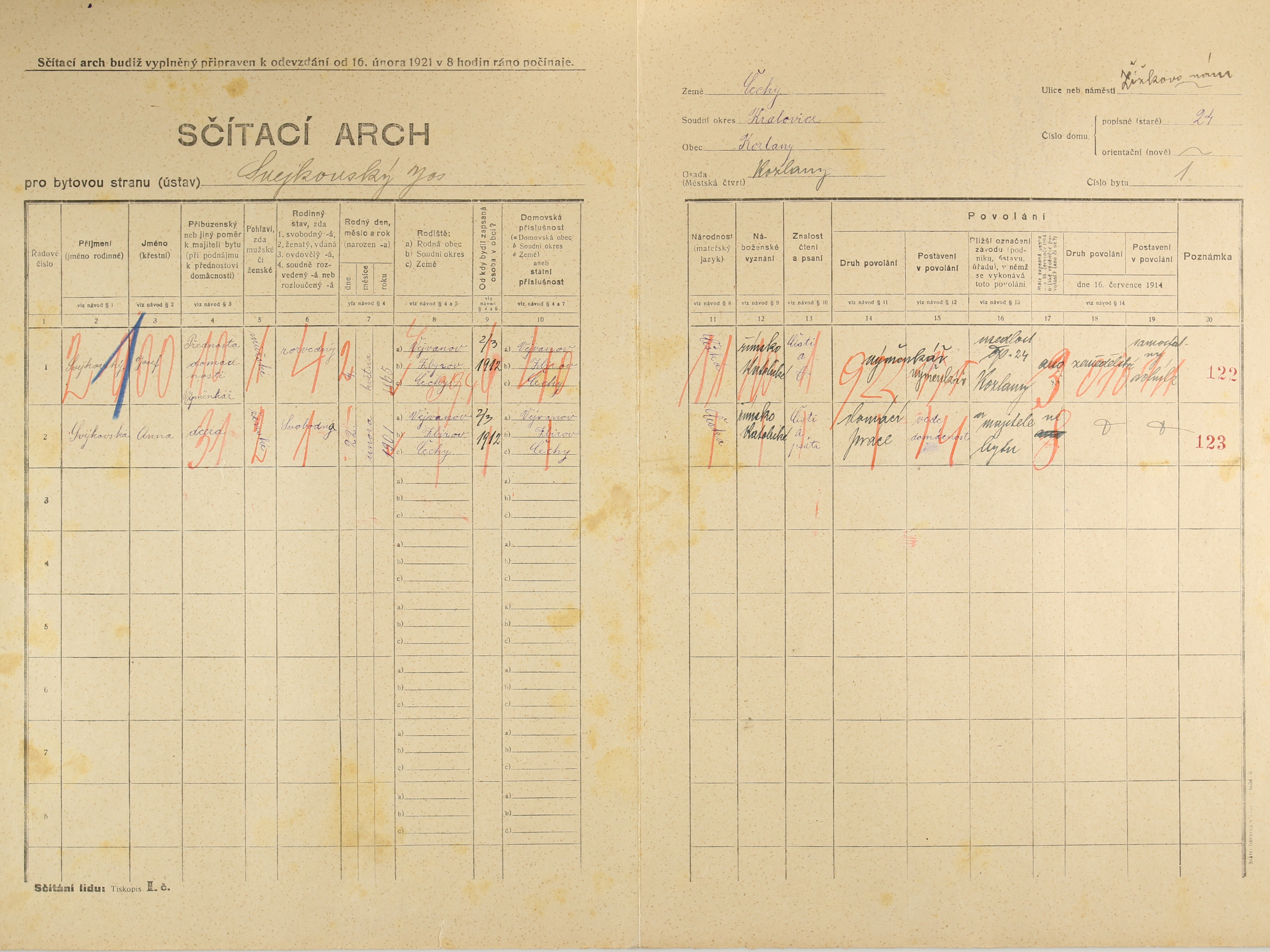 2. soap-ps_00423_census-1921-kozlany-cp024_0020