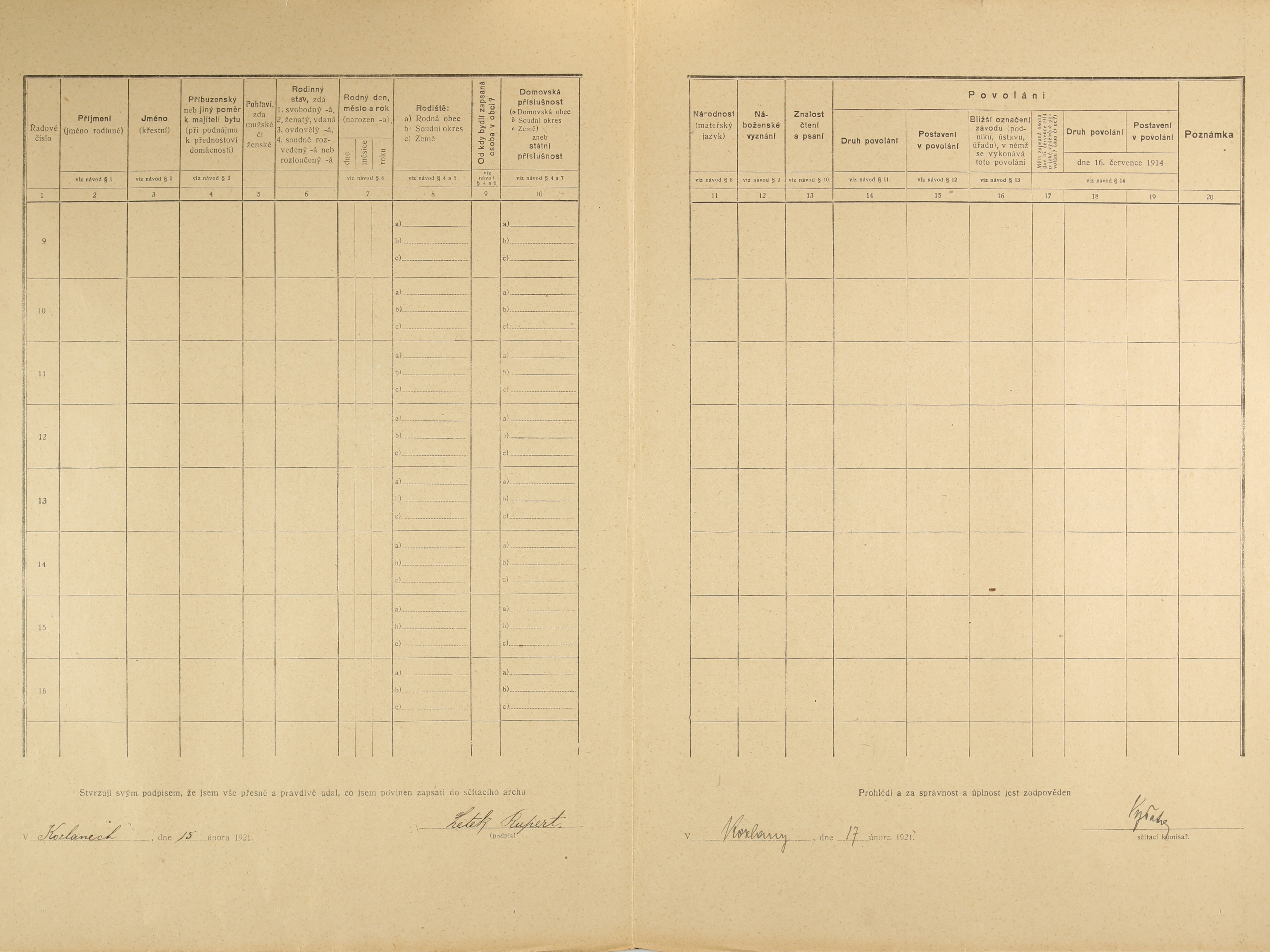 5. soap-ps_00423_census-1921-kozlany-cp134_0050