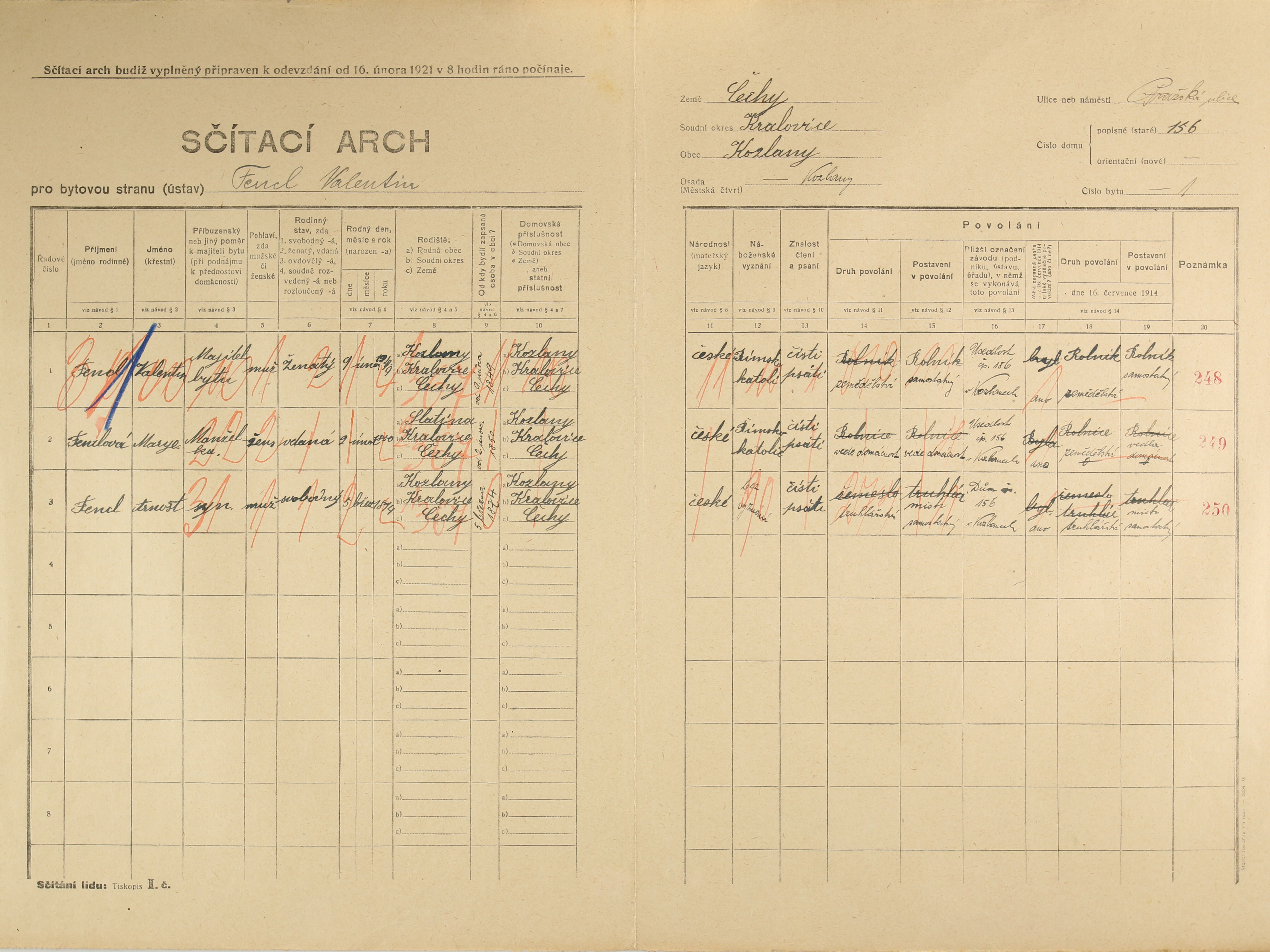 2. soap-ps_00423_census-1921-kozlany-cp156_0020