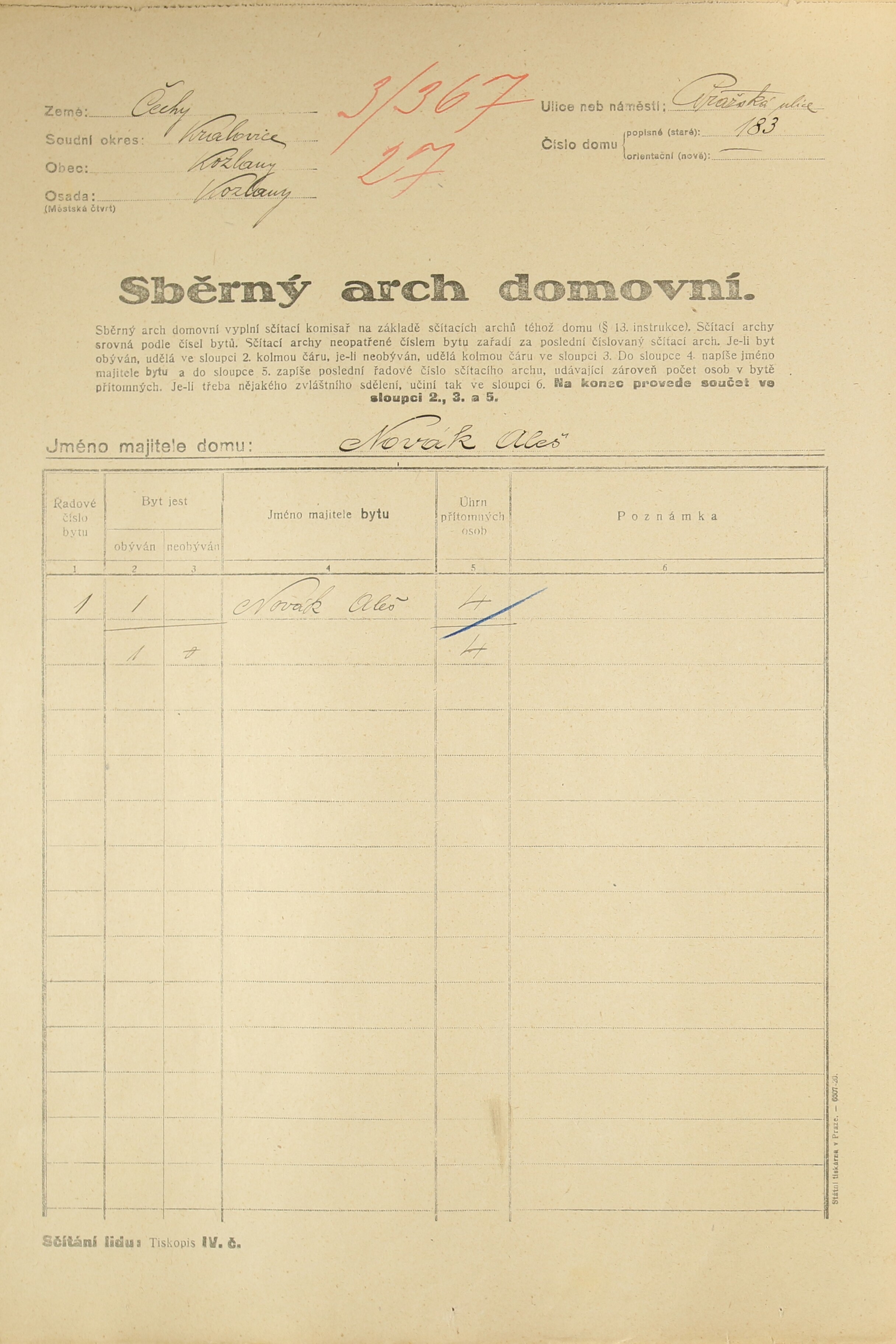 1. soap-ps_00423_census-1921-kozlany-cp183_0010