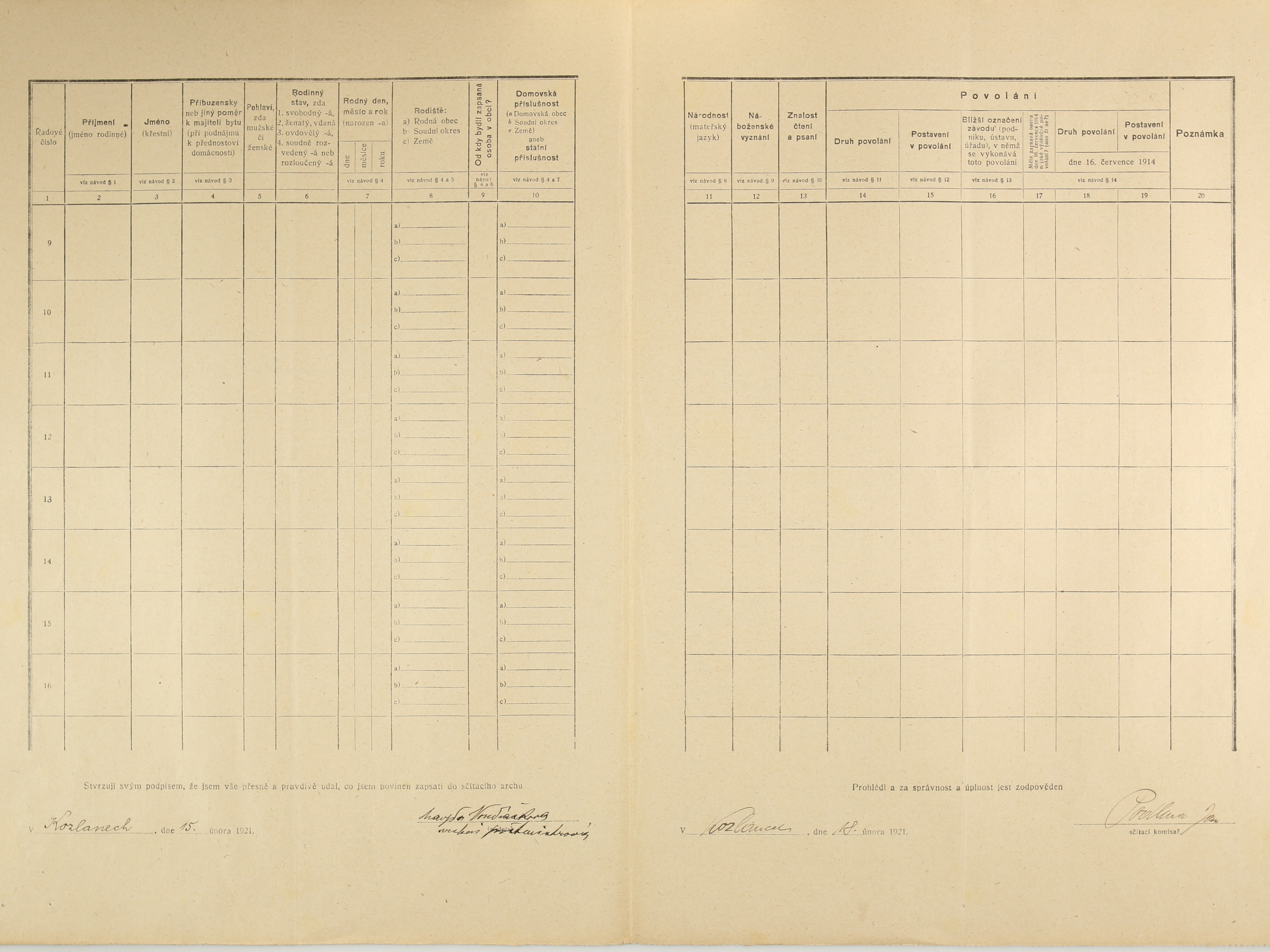 5. soap-ps_00423_census-1921-kozlany-cp207_0050