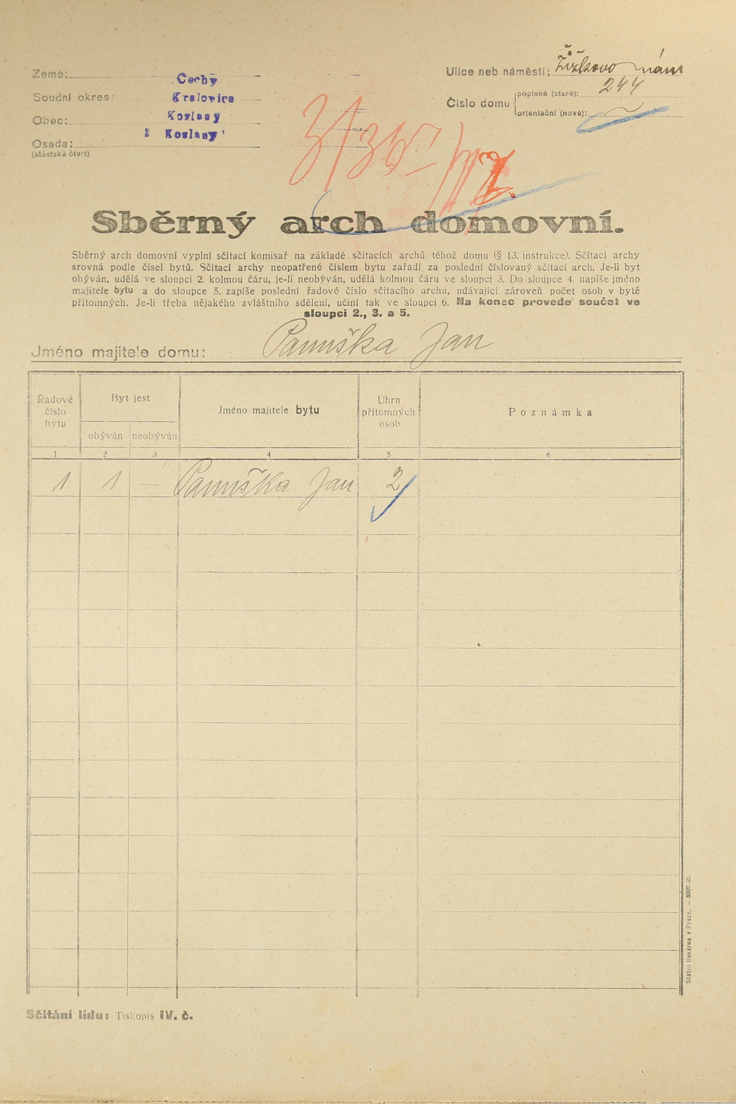 1. soap-ps_00423_census-1921-kozlany-cp244_0010