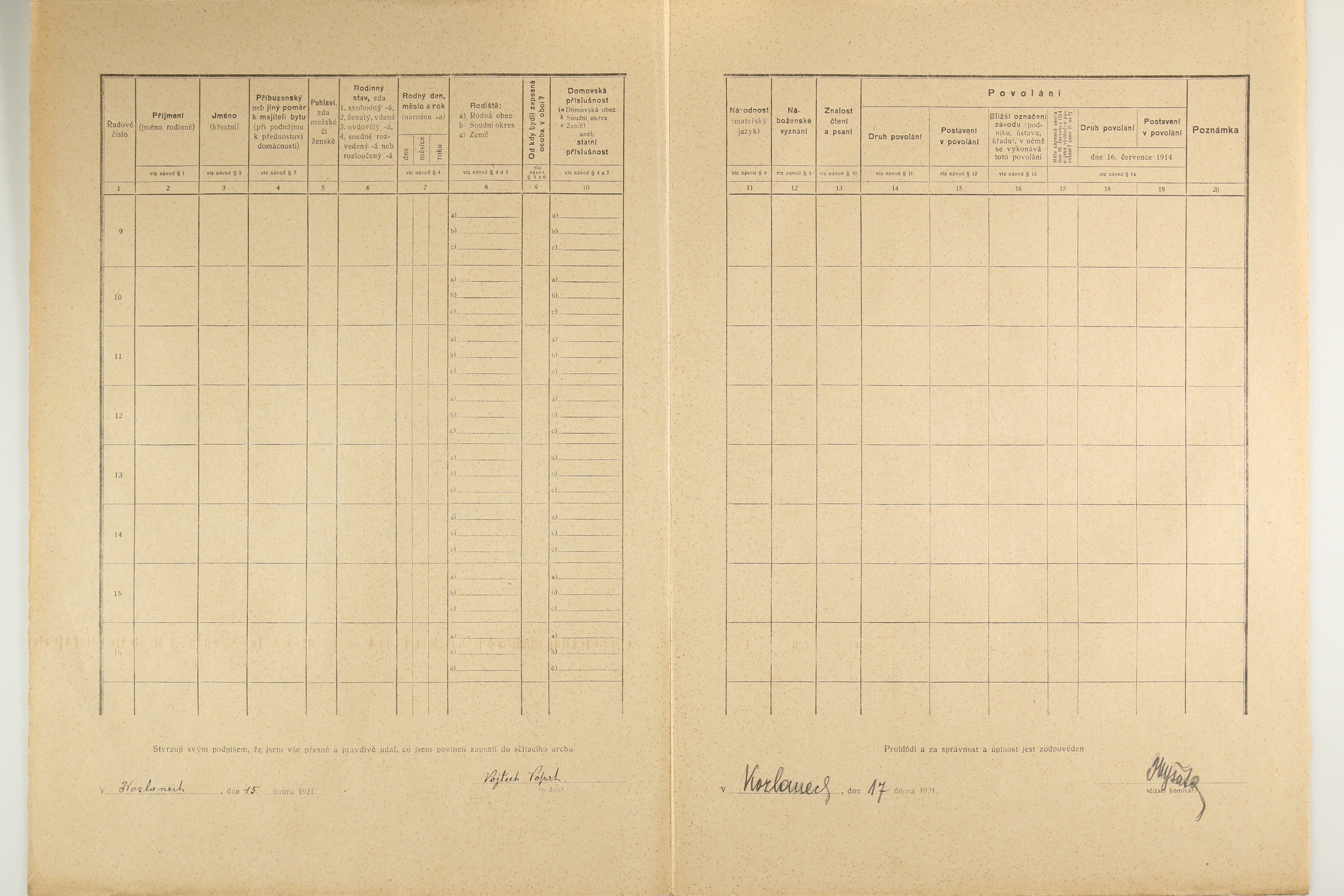 9. soap-ps_00423_census-1921-kozlany-cp276_0090