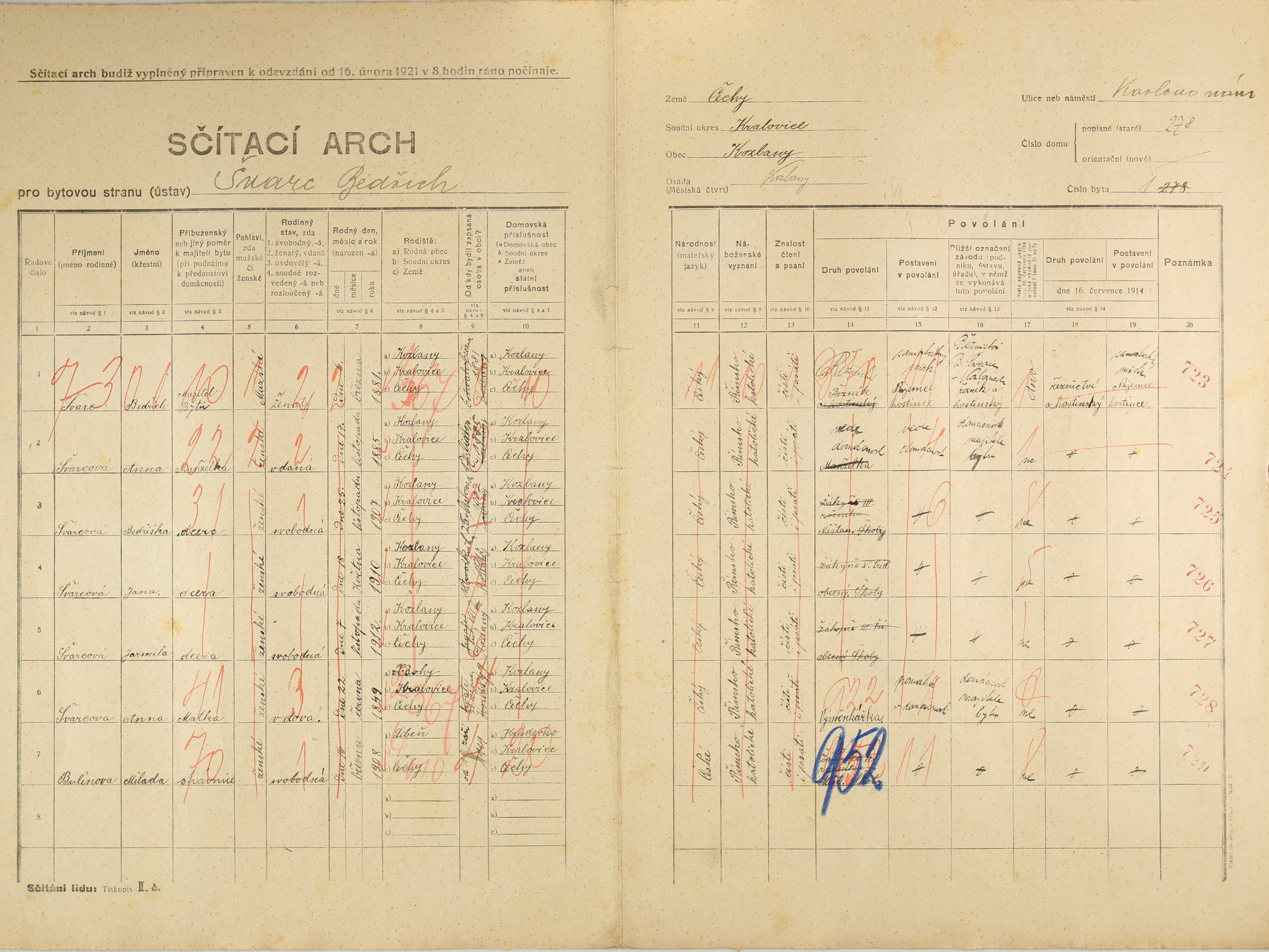 2. soap-ps_00423_census-1921-kozlany-cp278_0020