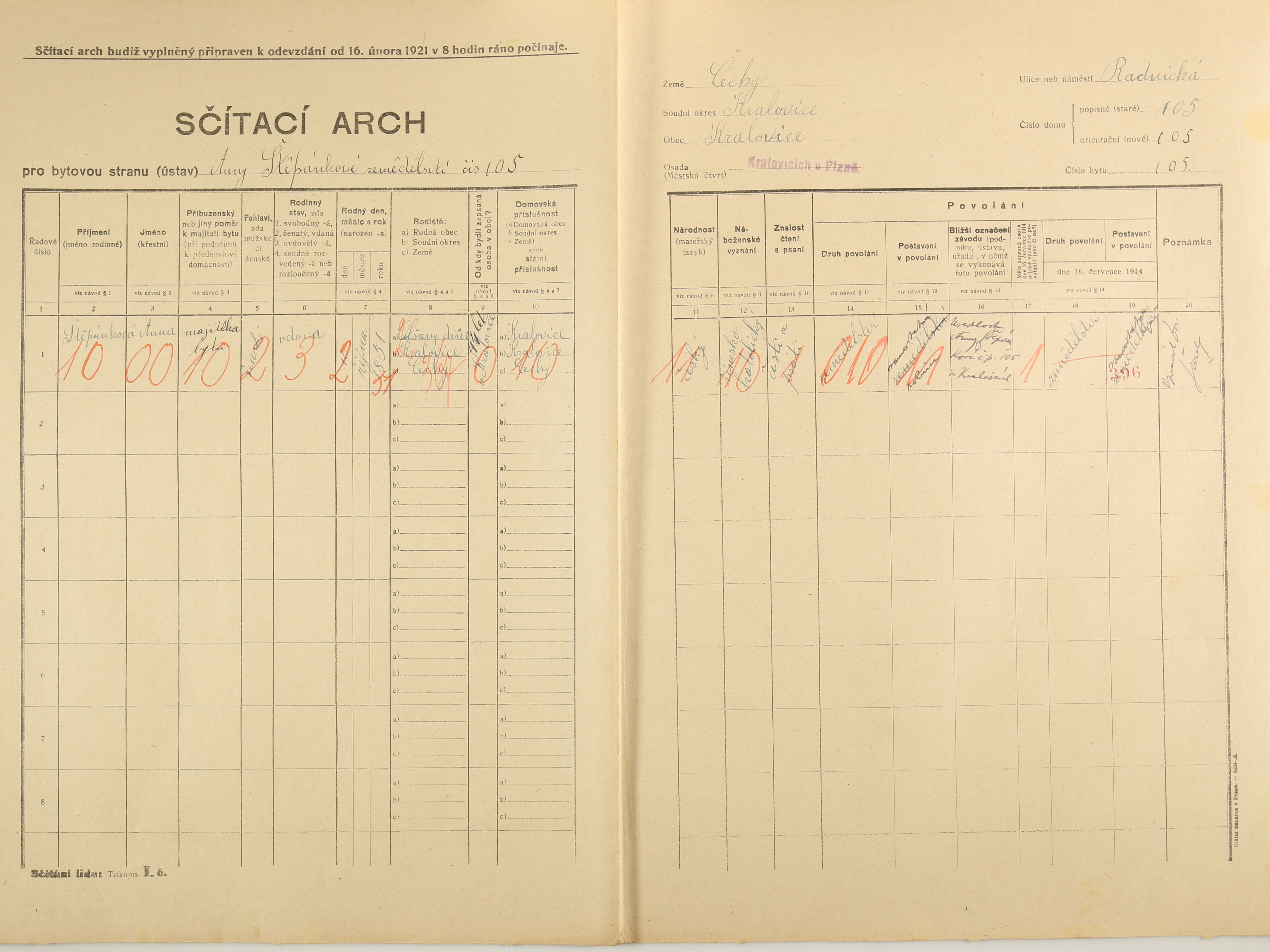 2. soap-ps_00423_census-1921-kralovice-cp105_0020