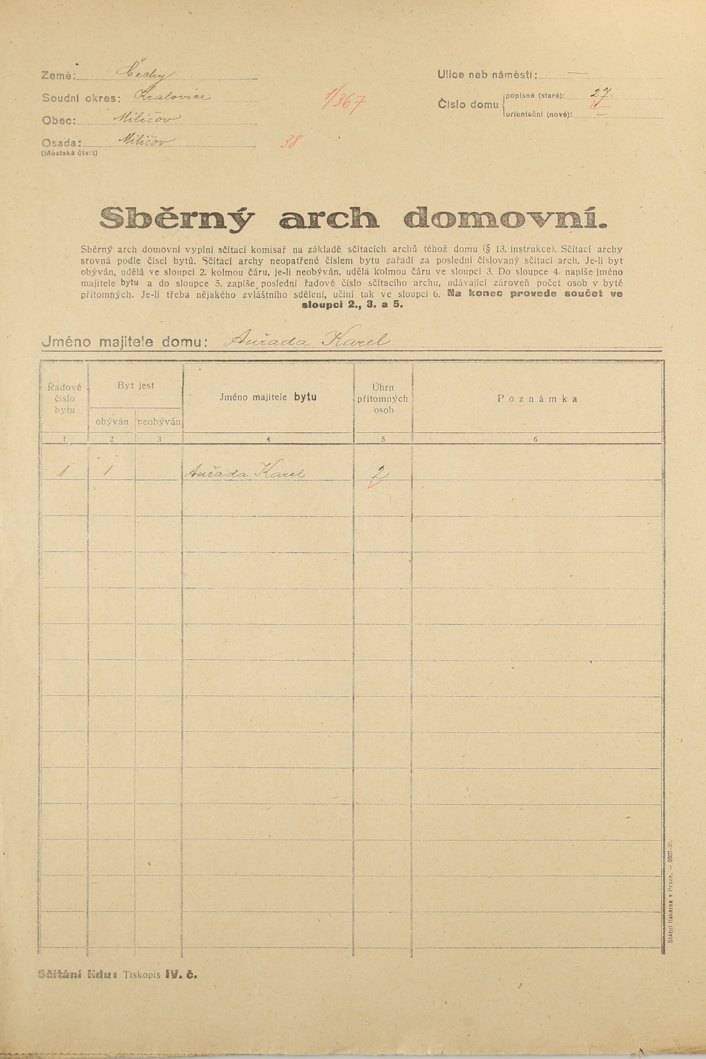 1. soap-ps_00423_census-1921-milicov-cp027_0010