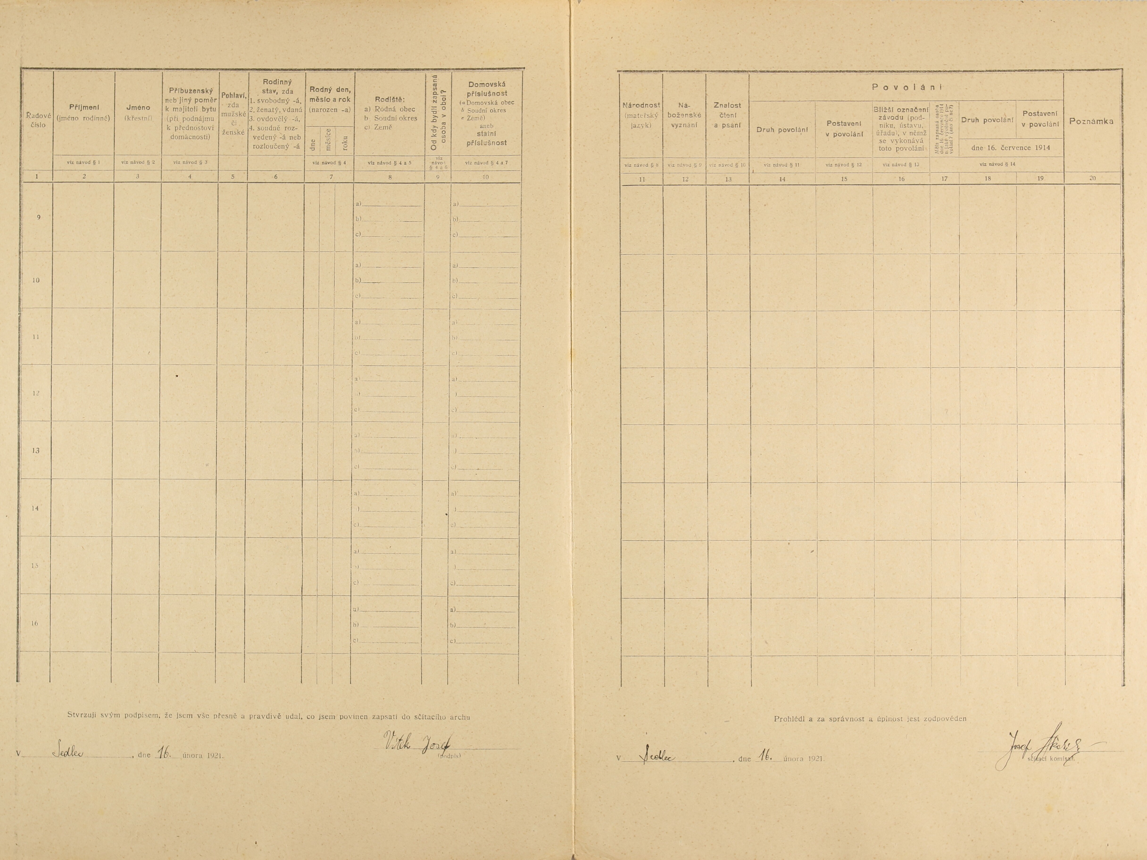 19. soap-ps_00423_census-1921-sedlec-cp019_0190