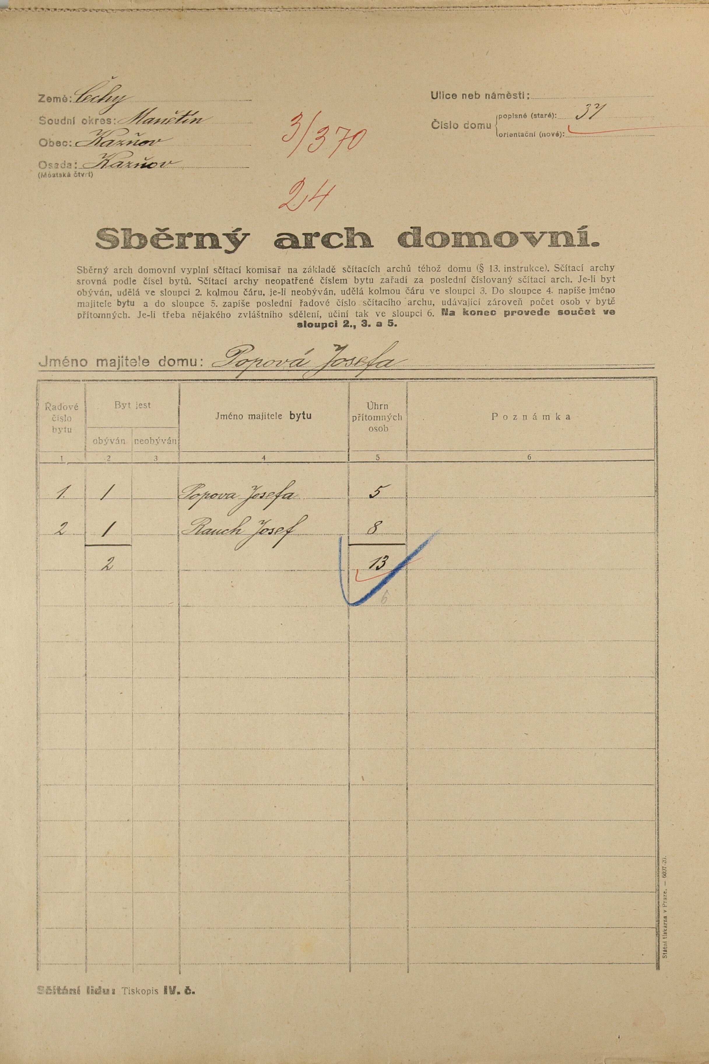 1. soap-ps_00423_census-1921-kaznejov-cp037_0010