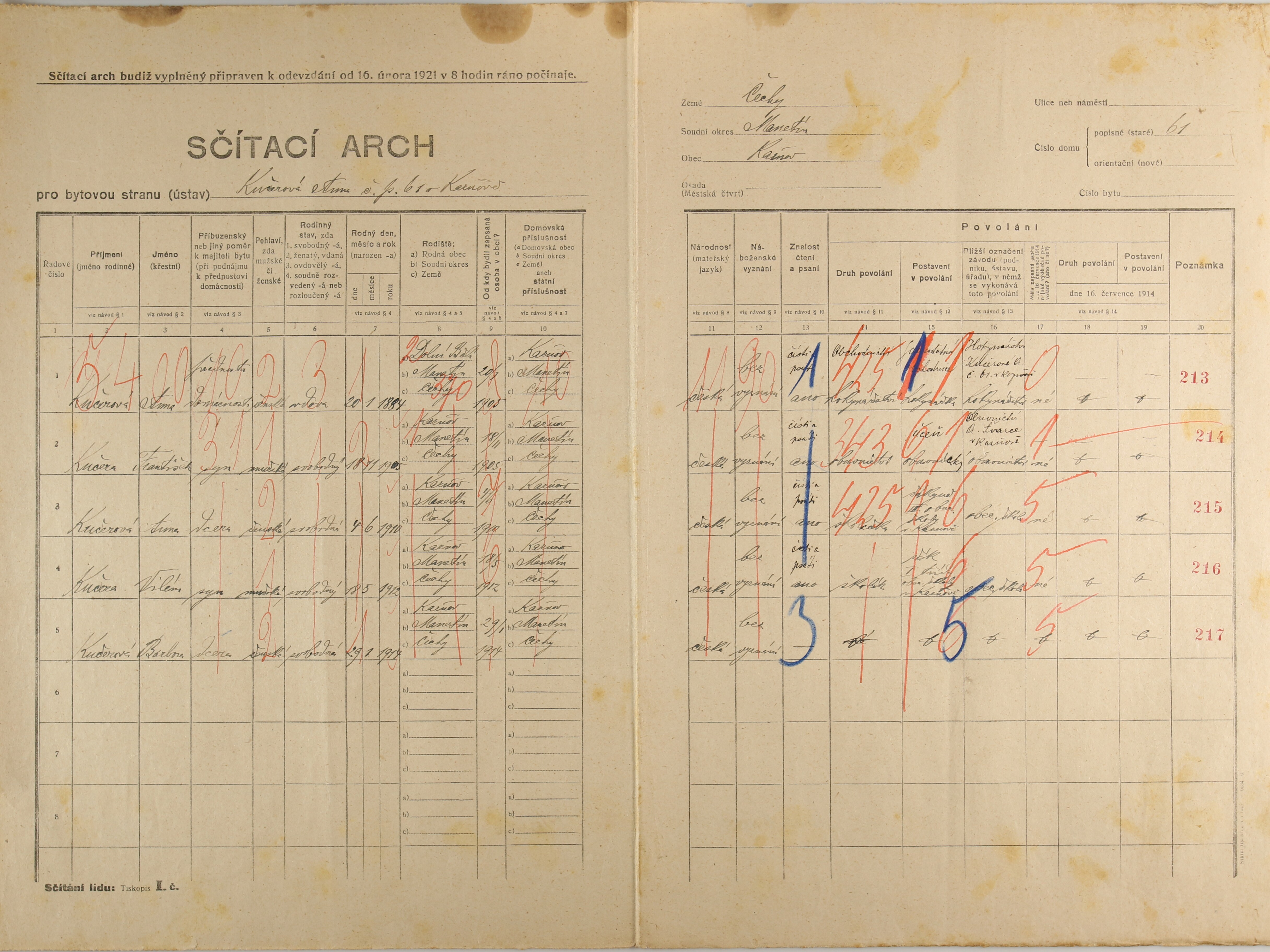 2. soap-ps_00423_census-1921-kaznejov-cp061_0020