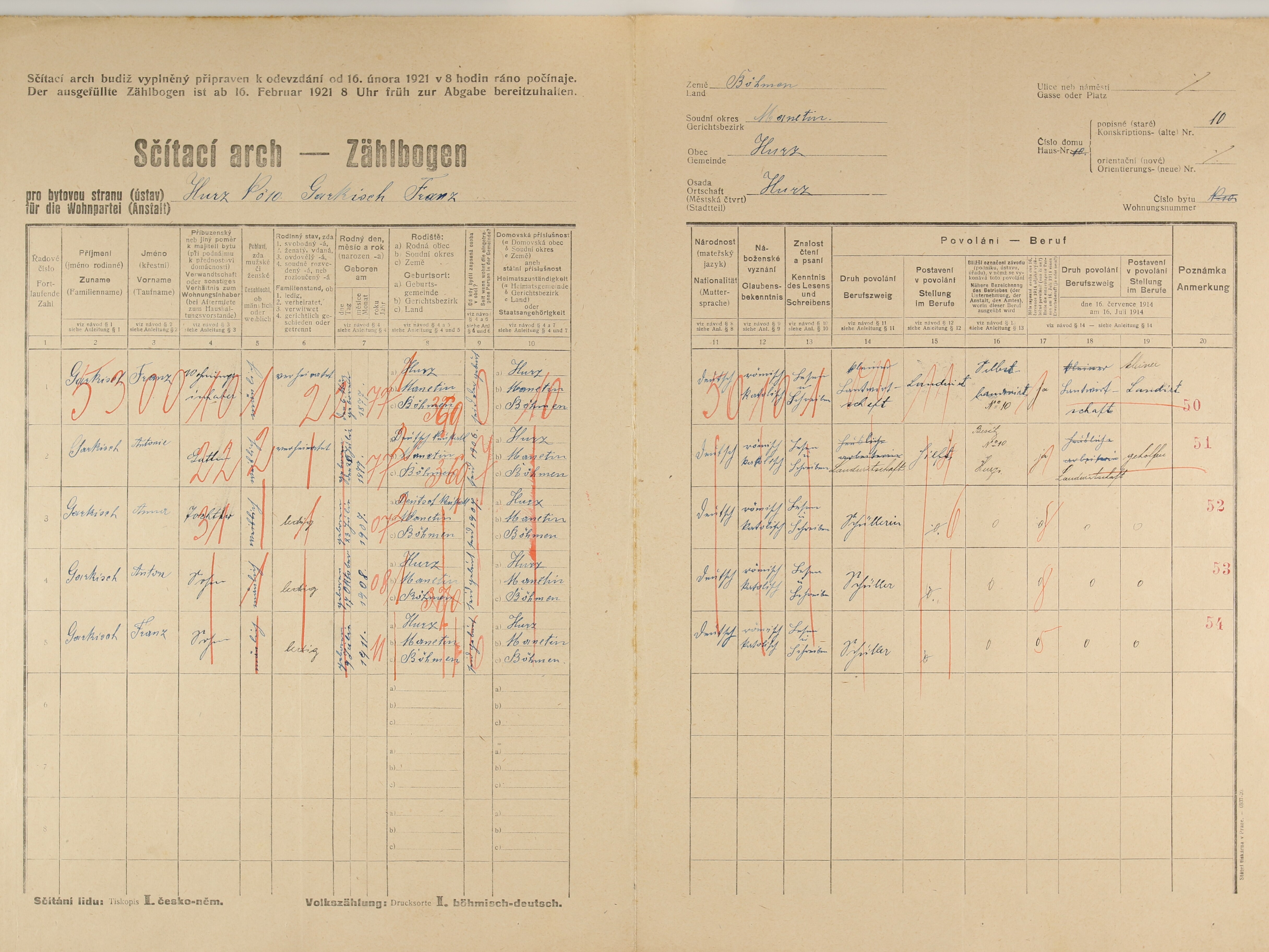 2. soap-ps_00423_census-1921-zhorec-cp010_0020