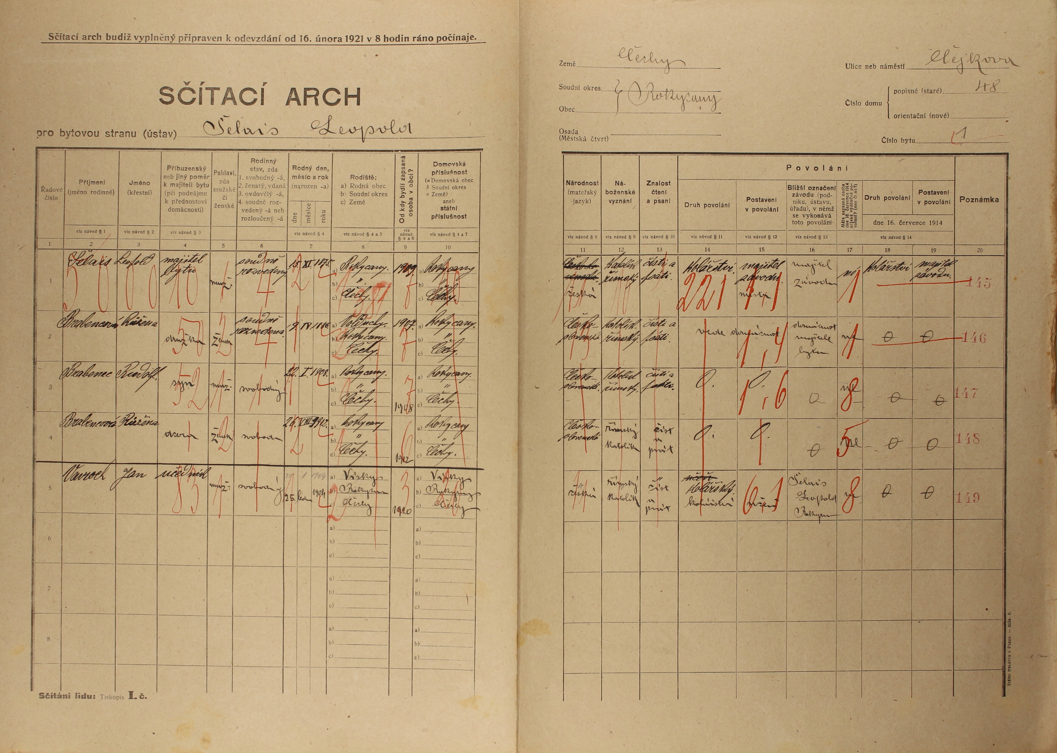 2. soap-ro_00002_census-1921-rokycany-prazske-predmesti-cp048_0020