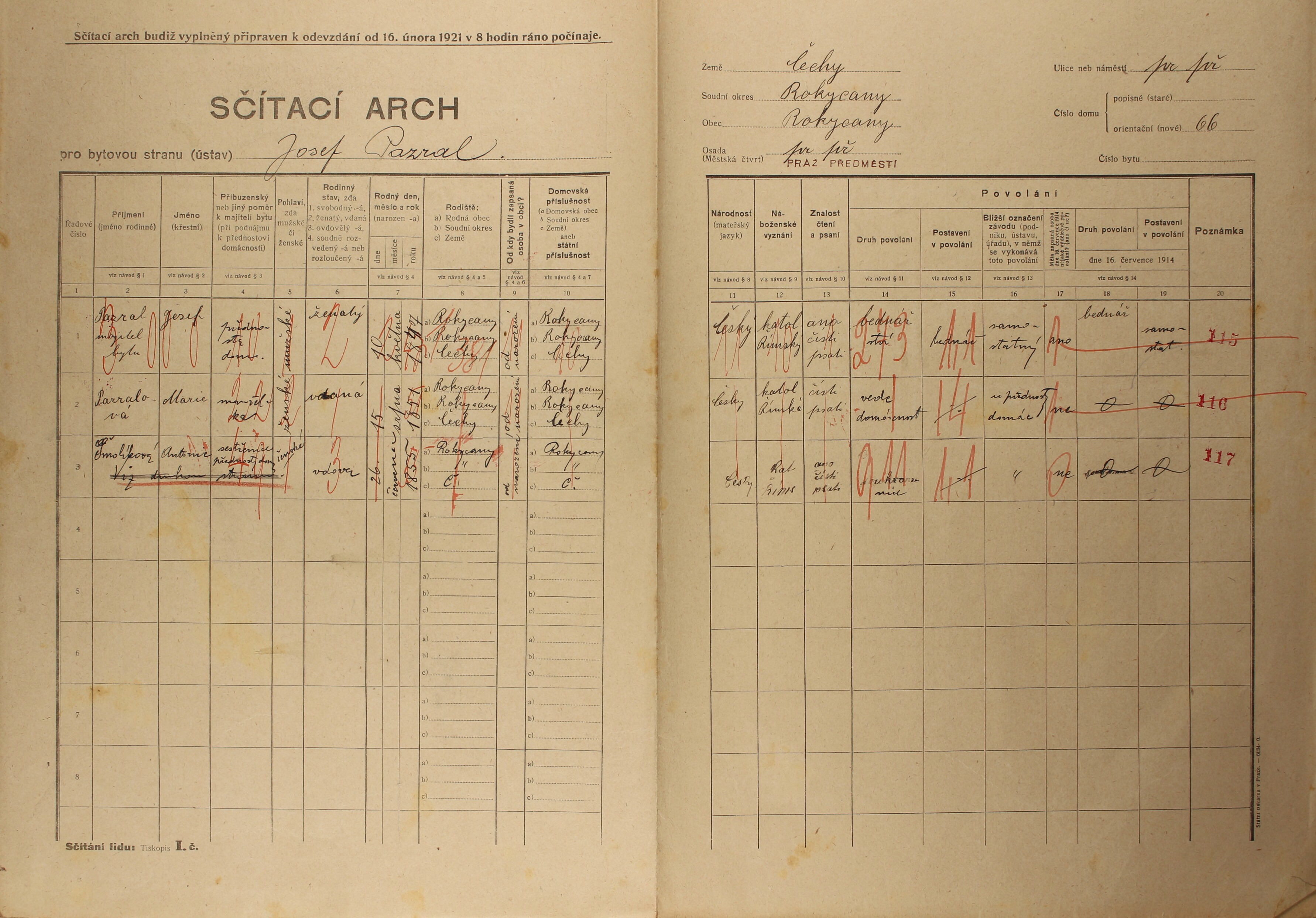 4. soap-ro_00002_census-1921-rokycany-prazske-predmesti-cp066_0040