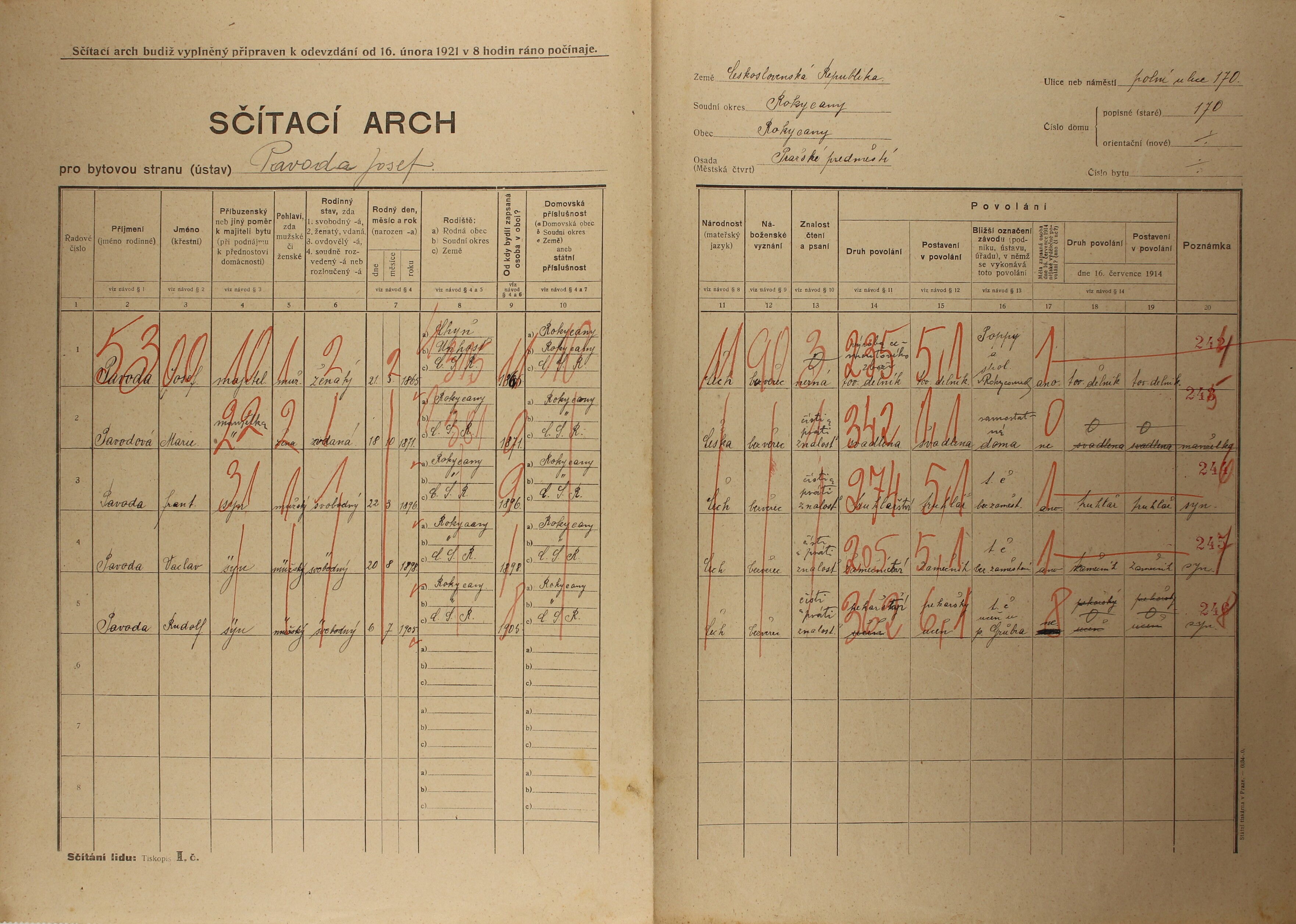 2. soap-ro_00002_census-1921-rokycany-prazske-predmesti-cp170_0020