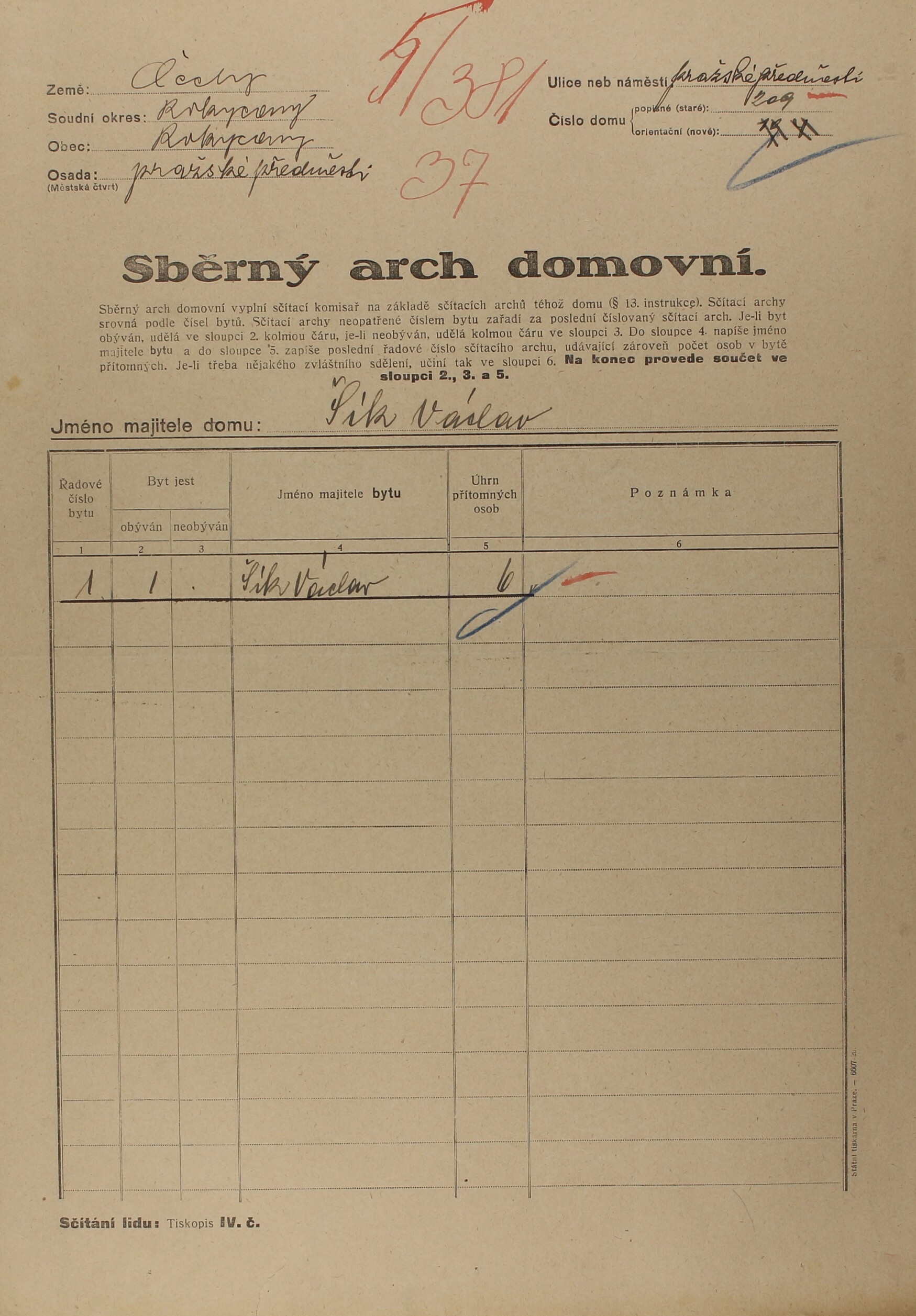 1. soap-ro_00002_census-1921-rokycany-prazske-predmesti-cp209_0010